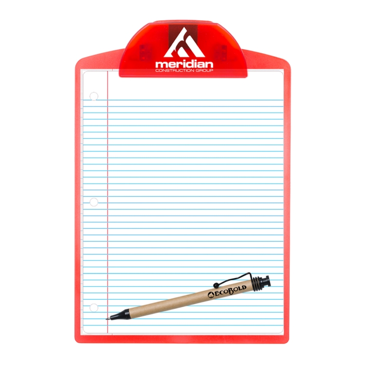 "Dwight" Letter Size Clipboard with Imprintable Clip 6
