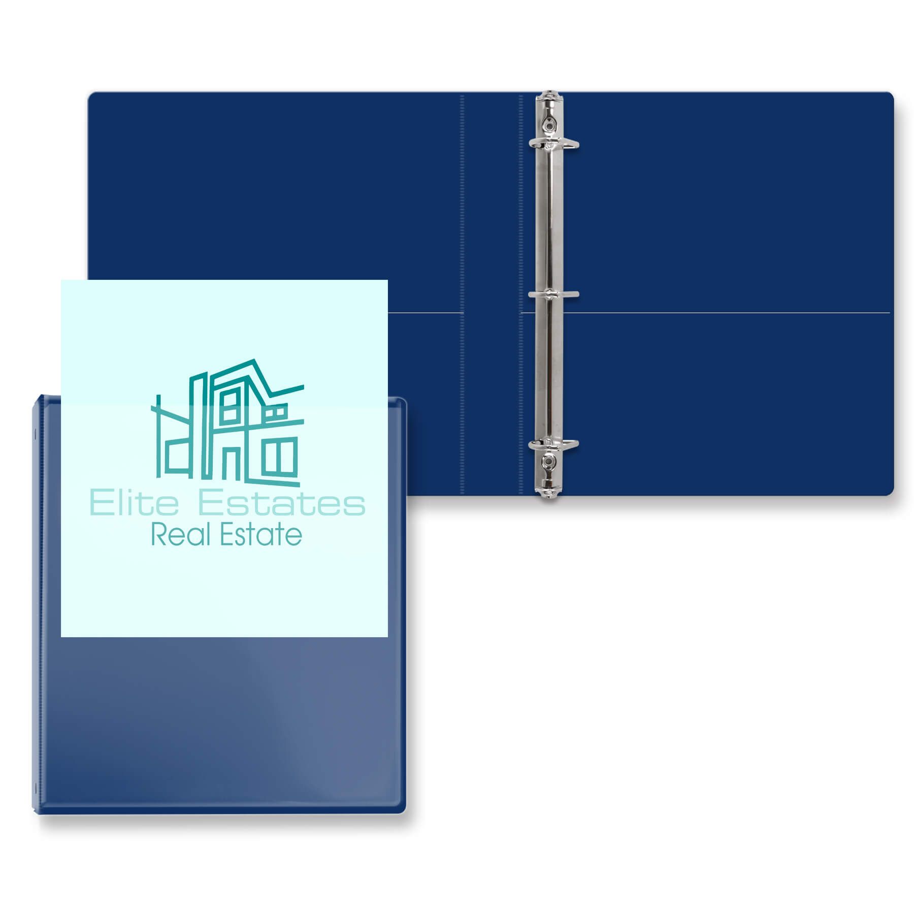 1" Overlay Angle D Ring Binder 2