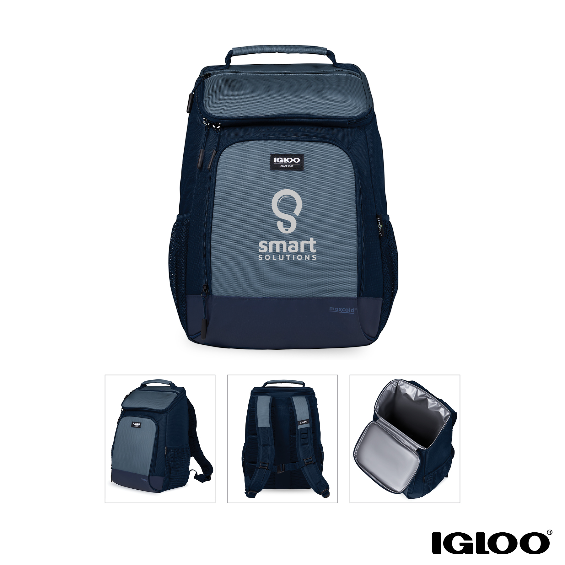 Igloo® MaxCold® Evergreen 24-Can RPET Backpack 3