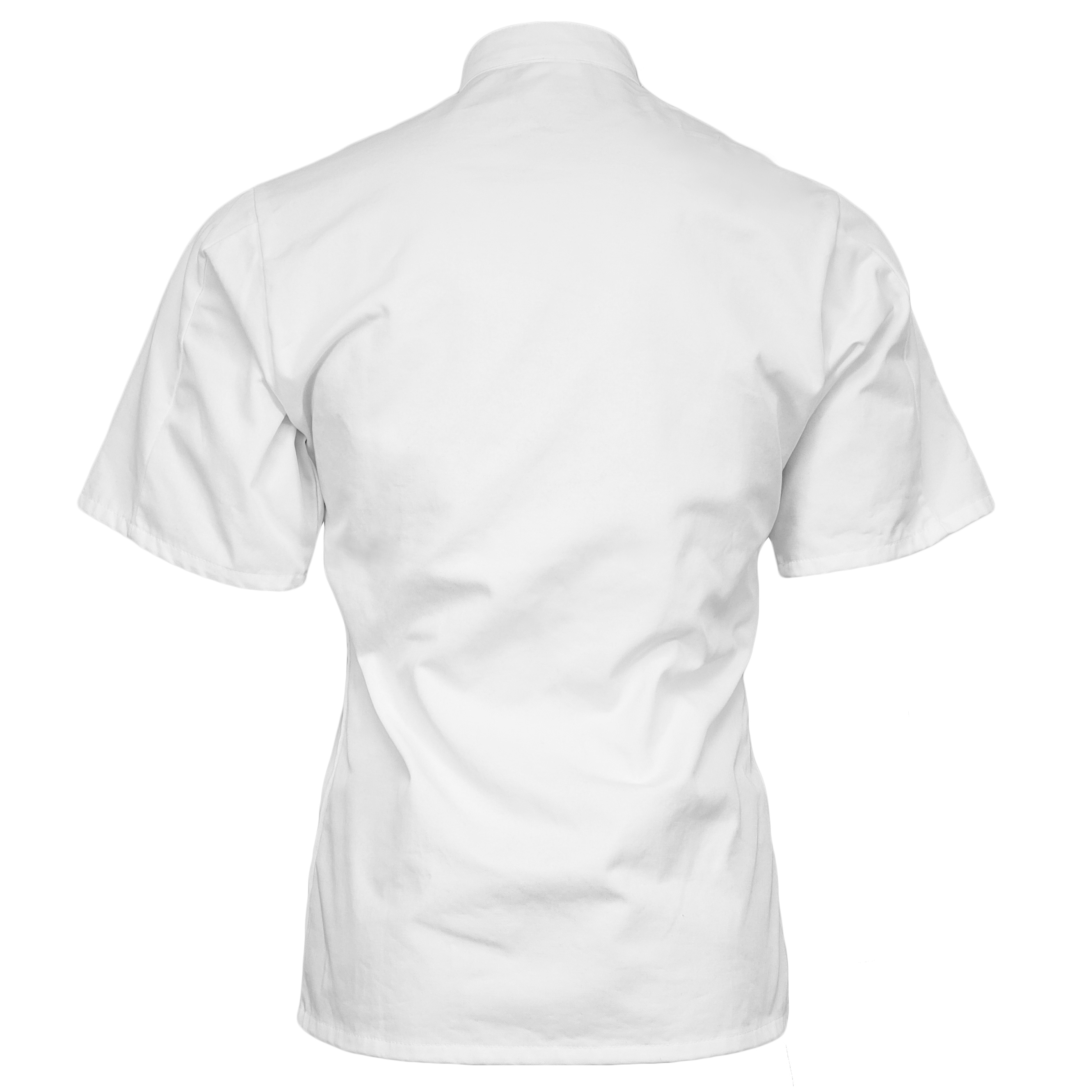 Classic Chef Coat with Short Sleeves (BLANK) 13