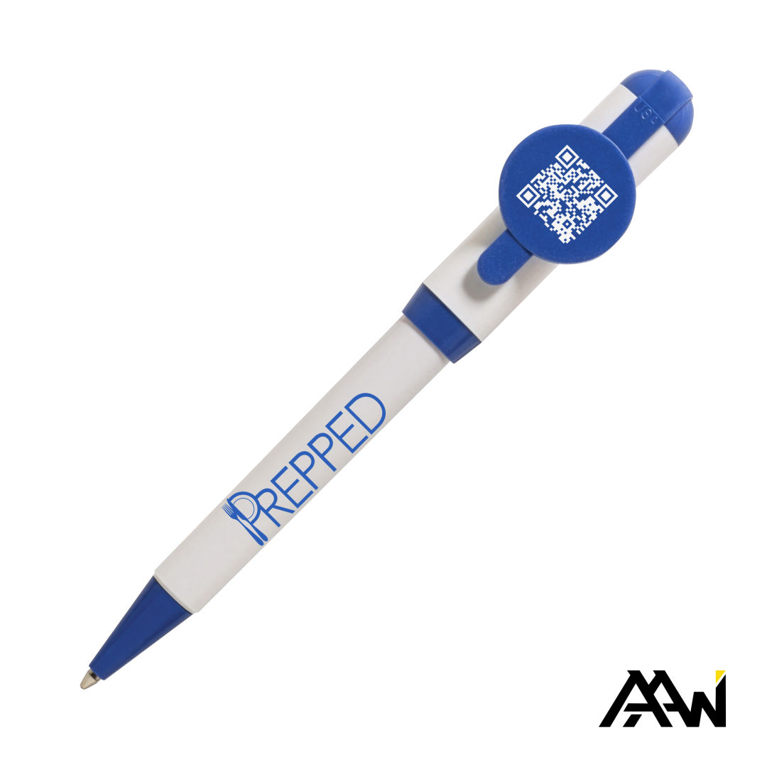 Jumbo QR Billboard Twist Pen - Colored Accent 5