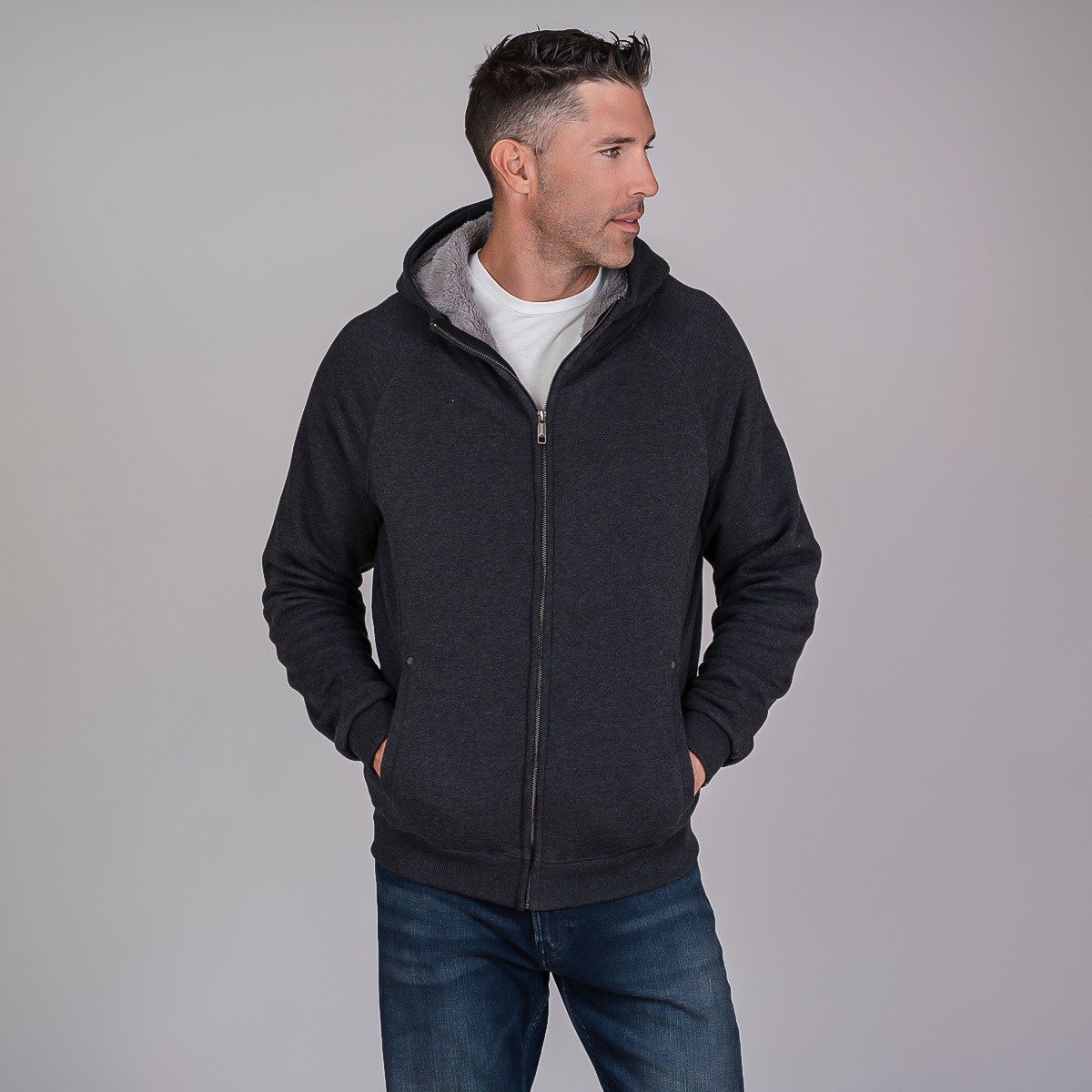 Nook Full Zip Sweatshirt, custom hoodie or sweatshirt with logo imprint 4