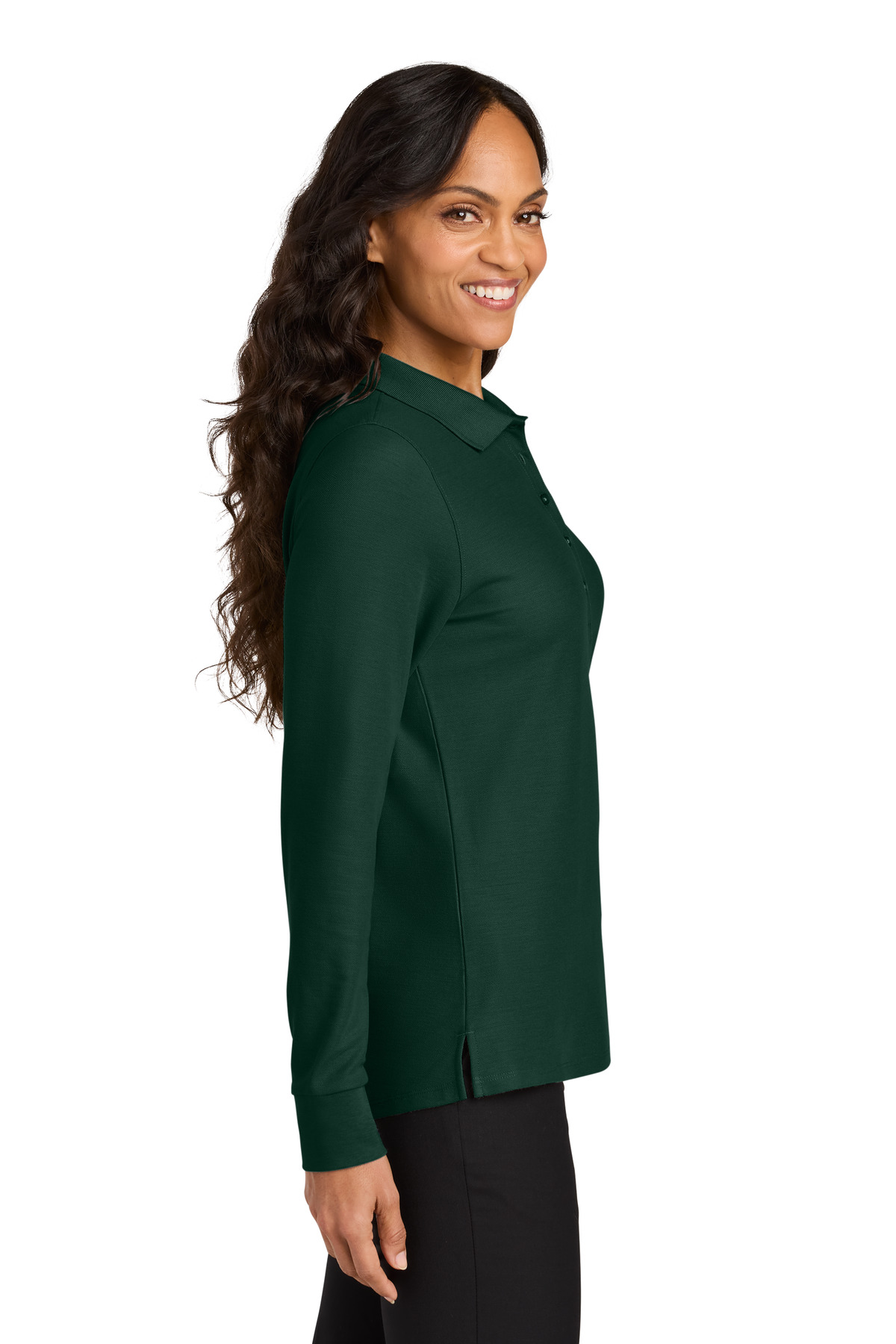 Port Authority Women's Wearever Signature Pique Long Sleeve Polo LK200LS 24
