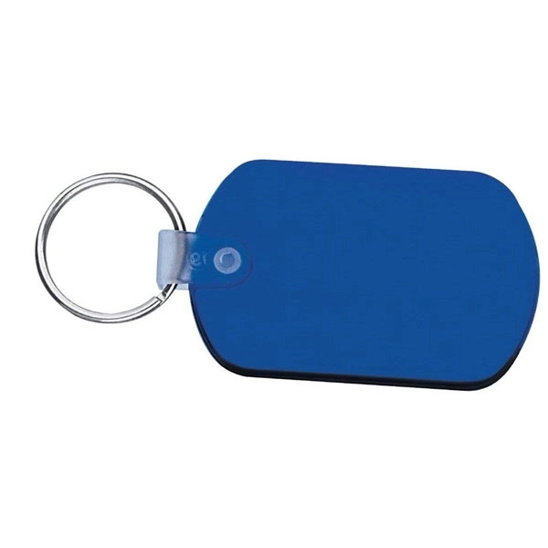 Custom Oval Soft Key Tag 8
