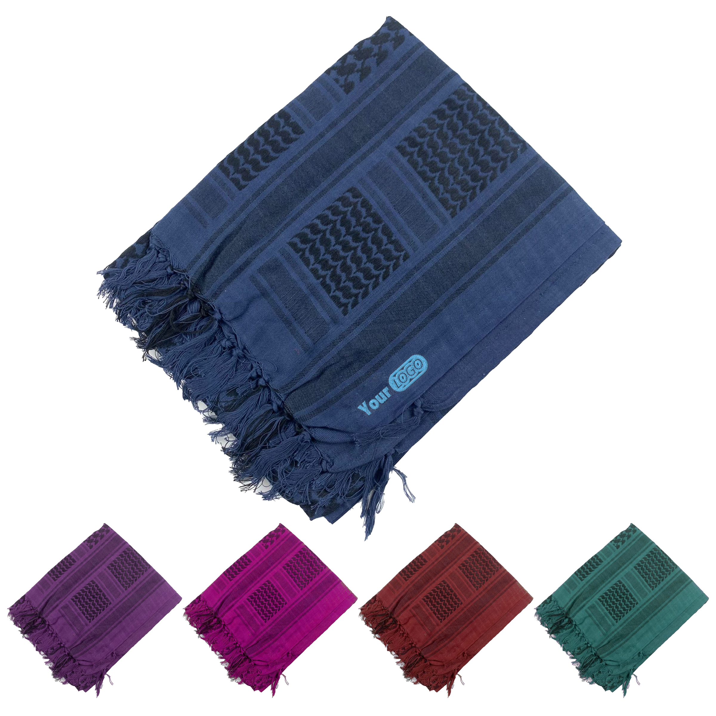 Cotton Traditional Tactical Scarf For All-Weather Use 2