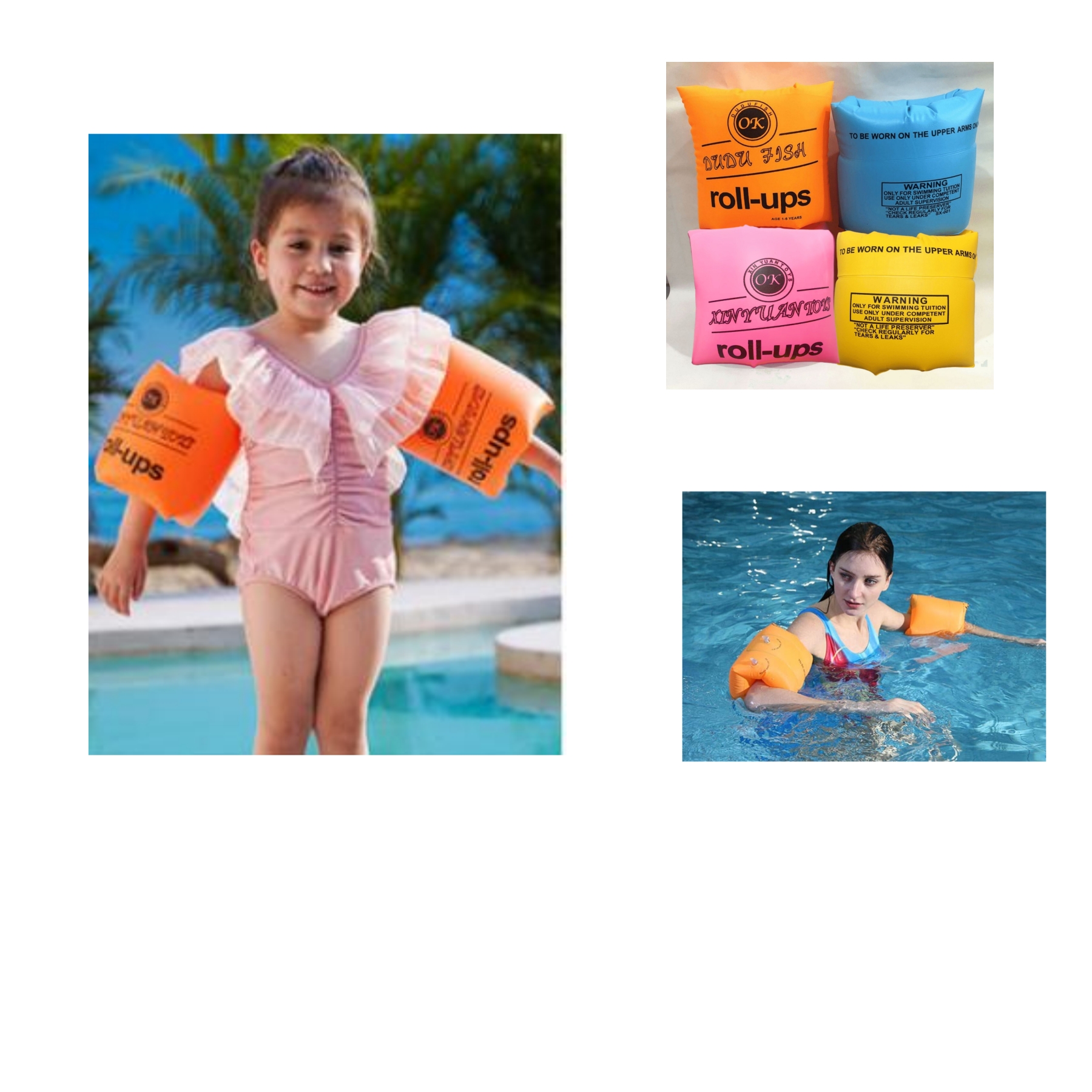 Inflatable Swim Arm Bands 2