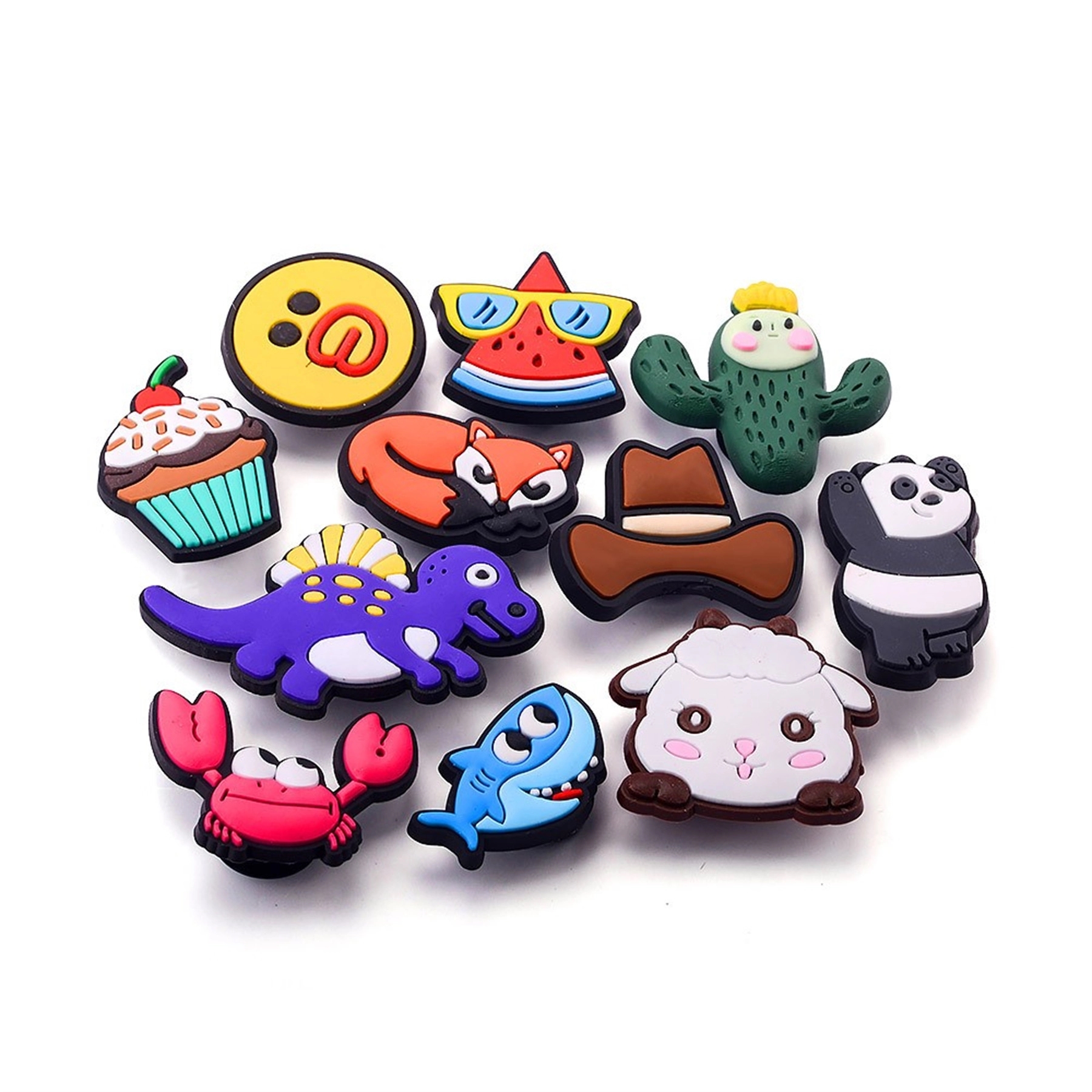 Custom More Rigid Pvc Shoe Charms 6