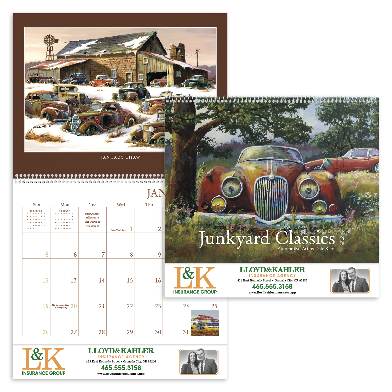 Triumph® Calendars Junkyard Classics by Dale Klee Calendar 36
