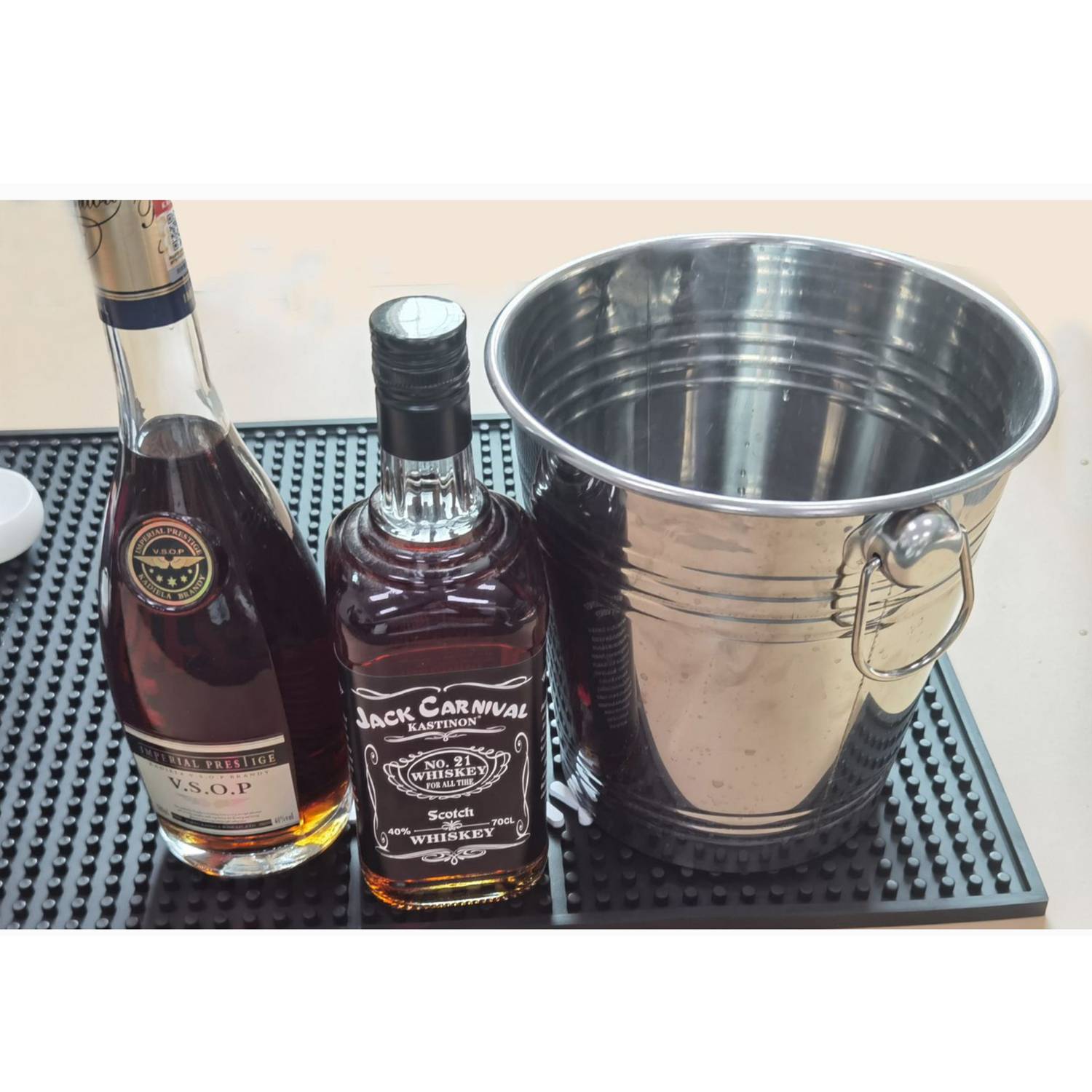 23.6"x4" Customized Rubber PVC Bar Mat For Countertop 10