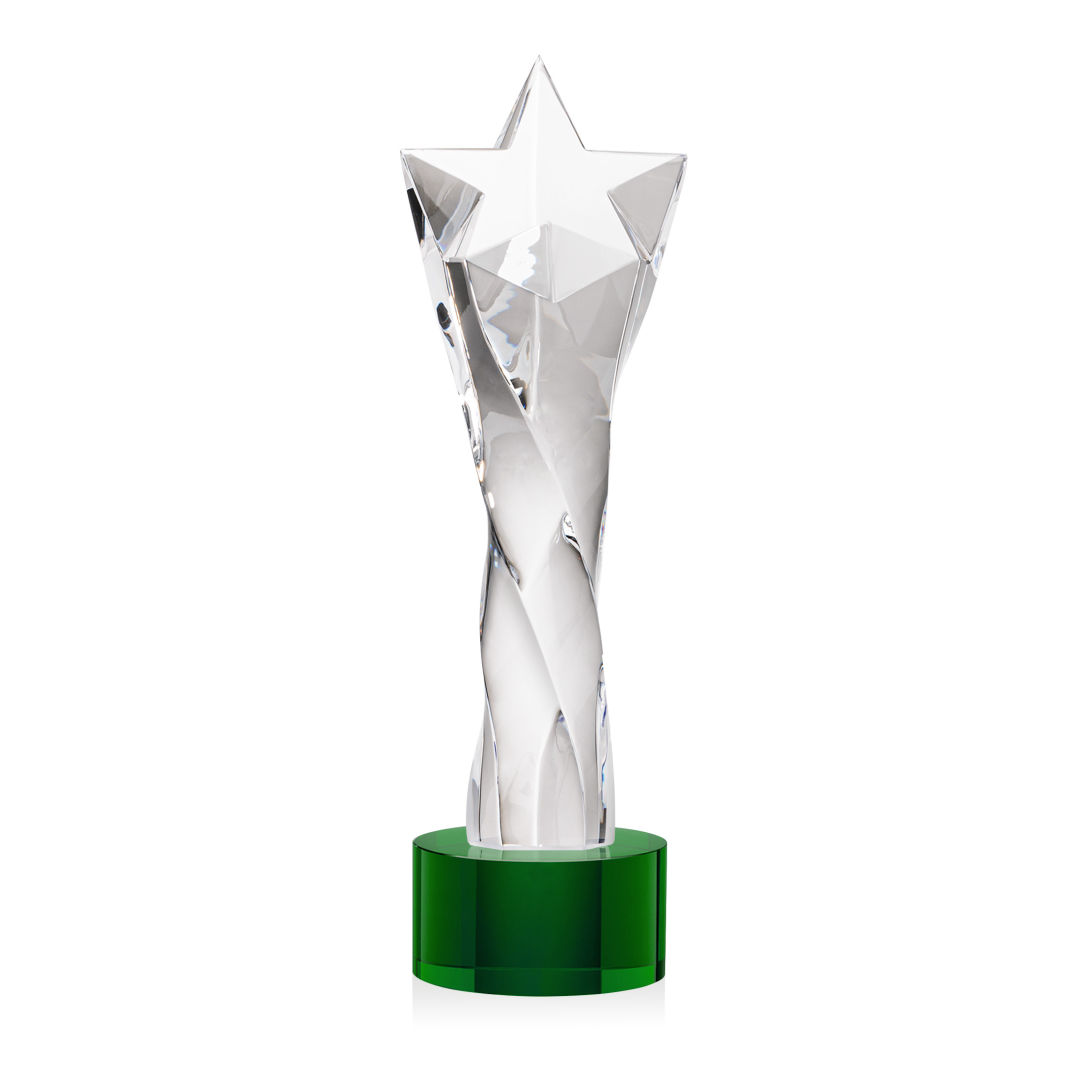 Arlington Star Award on Marvel Base - Green 2