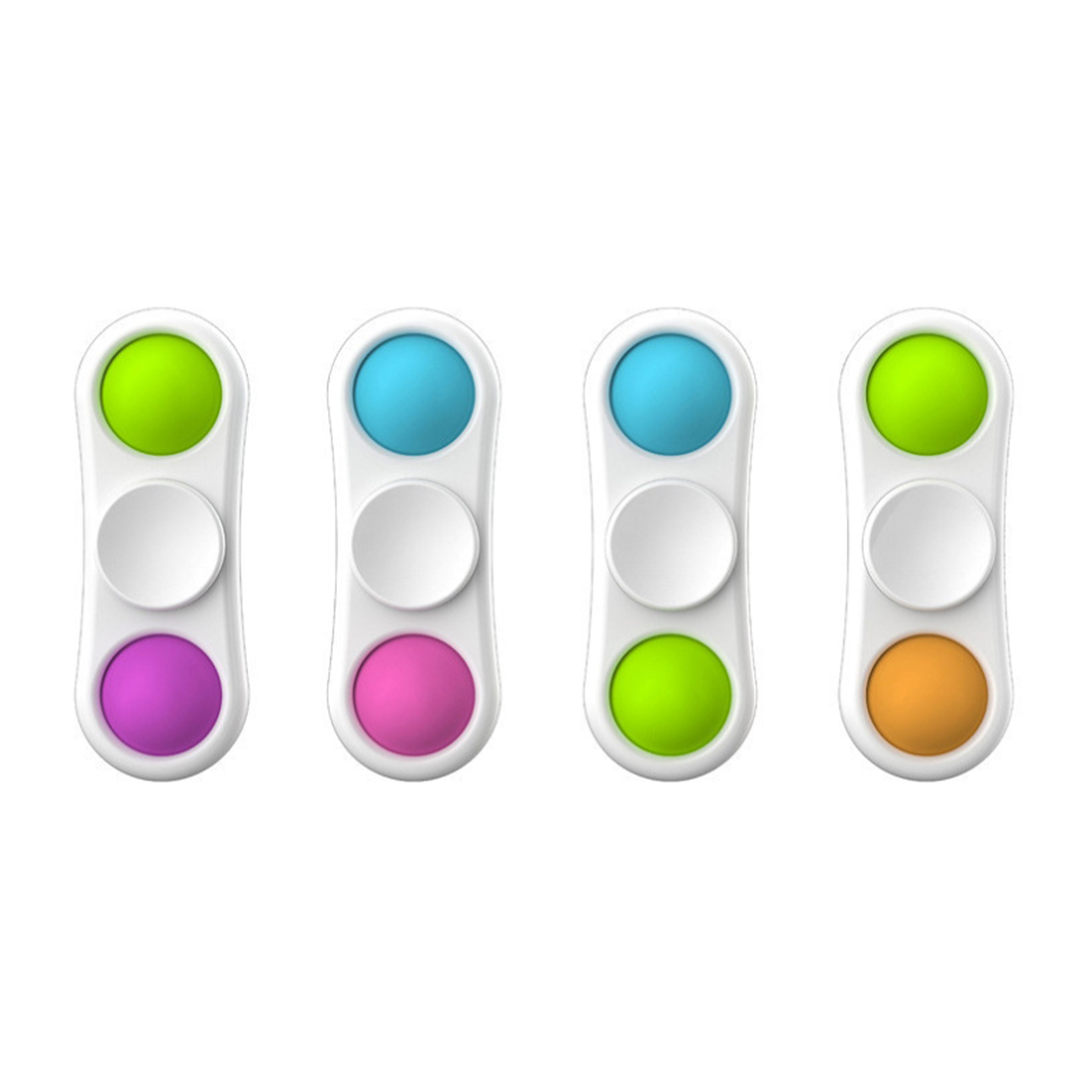 2 Bubbles Pop-it Fidget Spinner 5