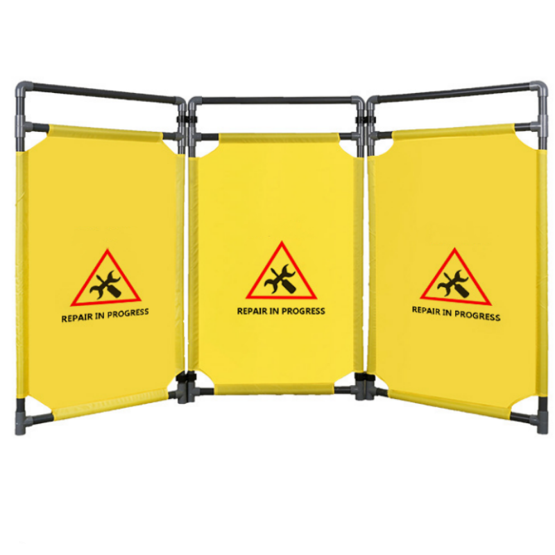 Tri-fold Foldable Safety Roadblock 2