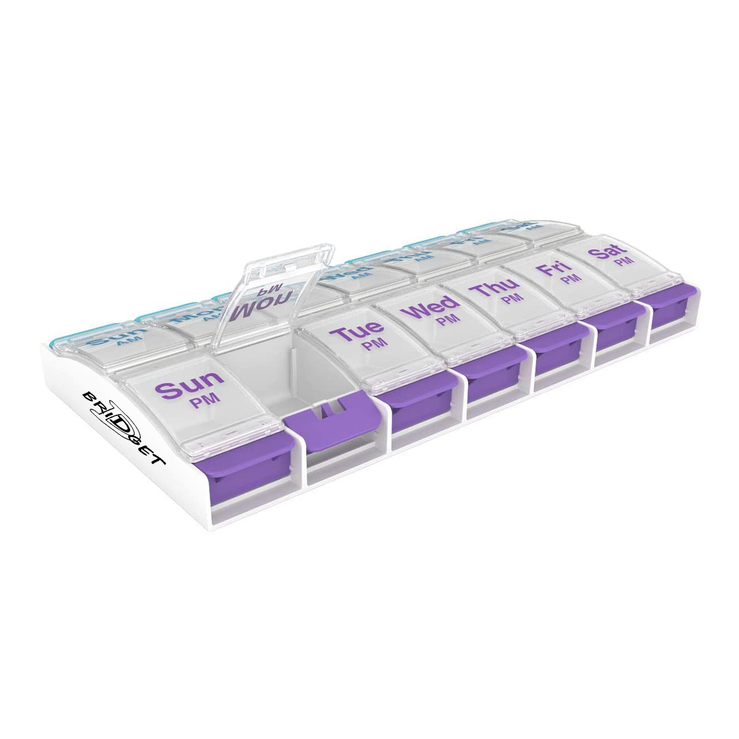 AM/PM Weekly Pill Storage Box 1