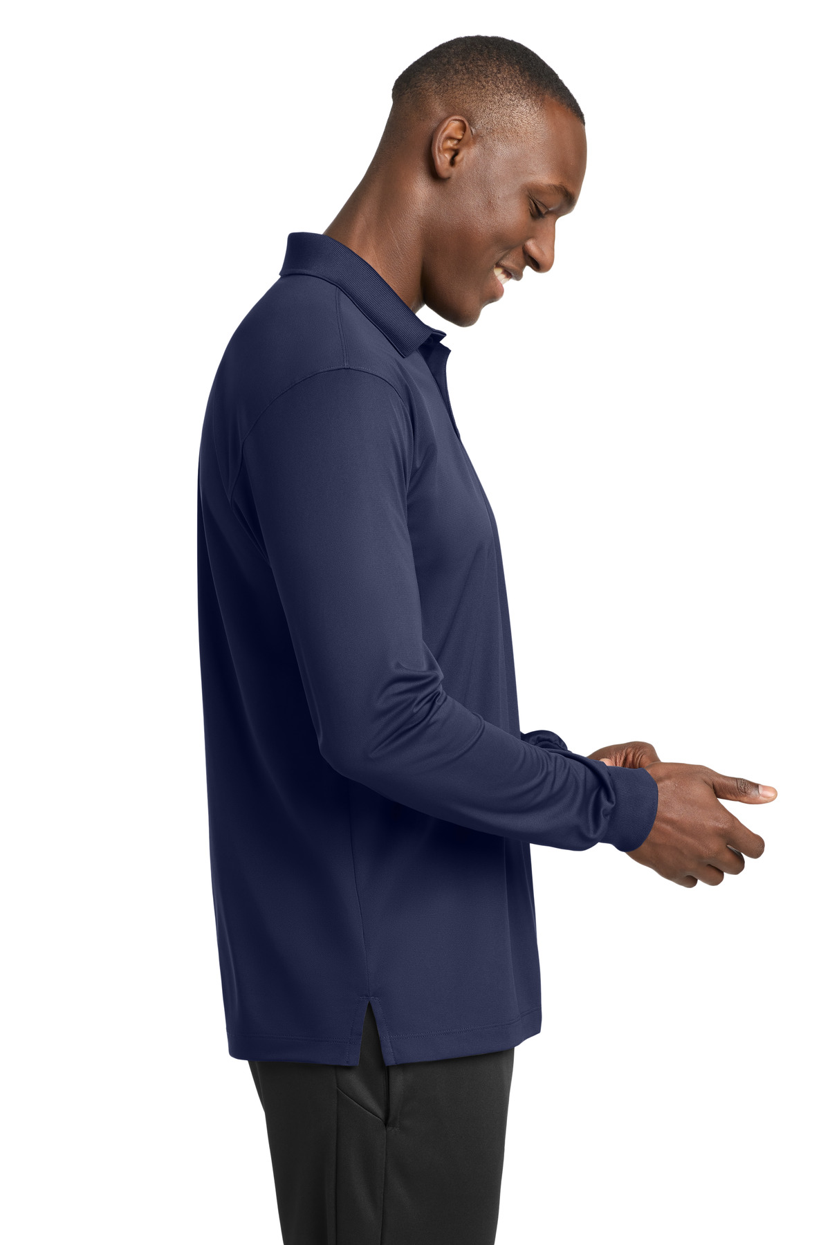 Sport-Tek Long Sleeve Micropique Sport-Wick Polo. ST657 31
