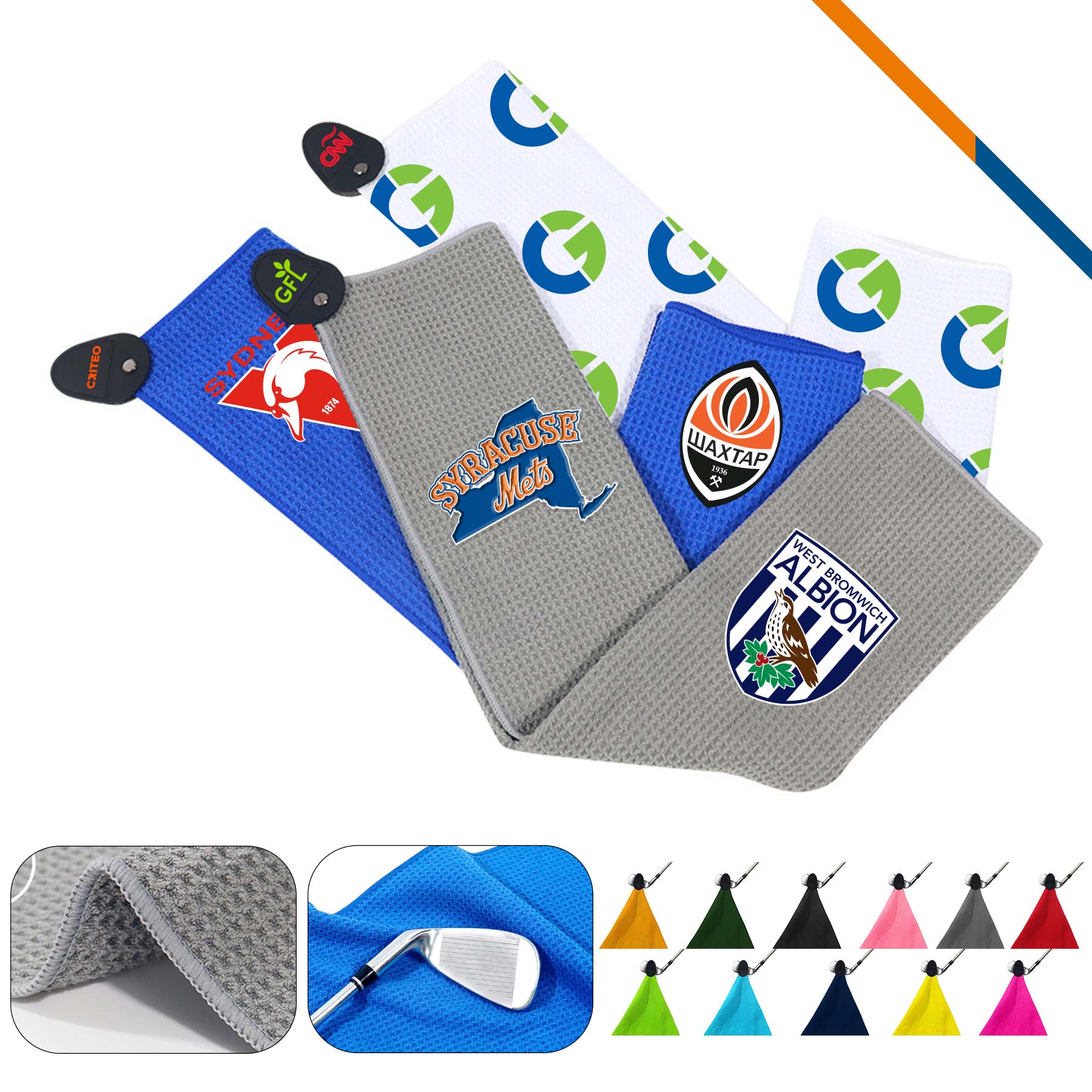 Reticulum Magnetic Golf Towel 10