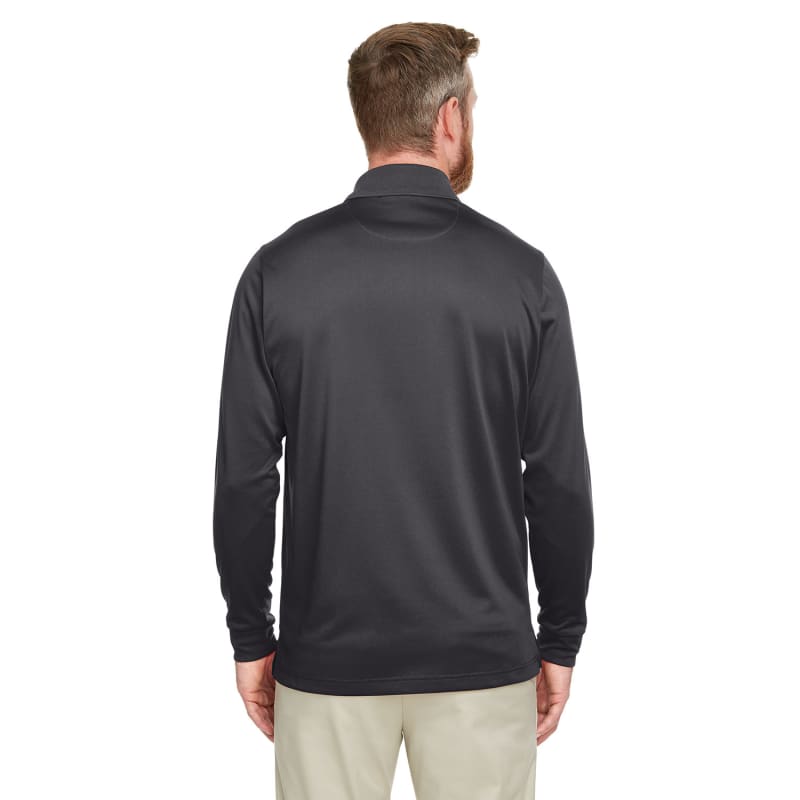 Harriton Men's Advantage Snag Protection Plus IL Long Sleeve Polo 3