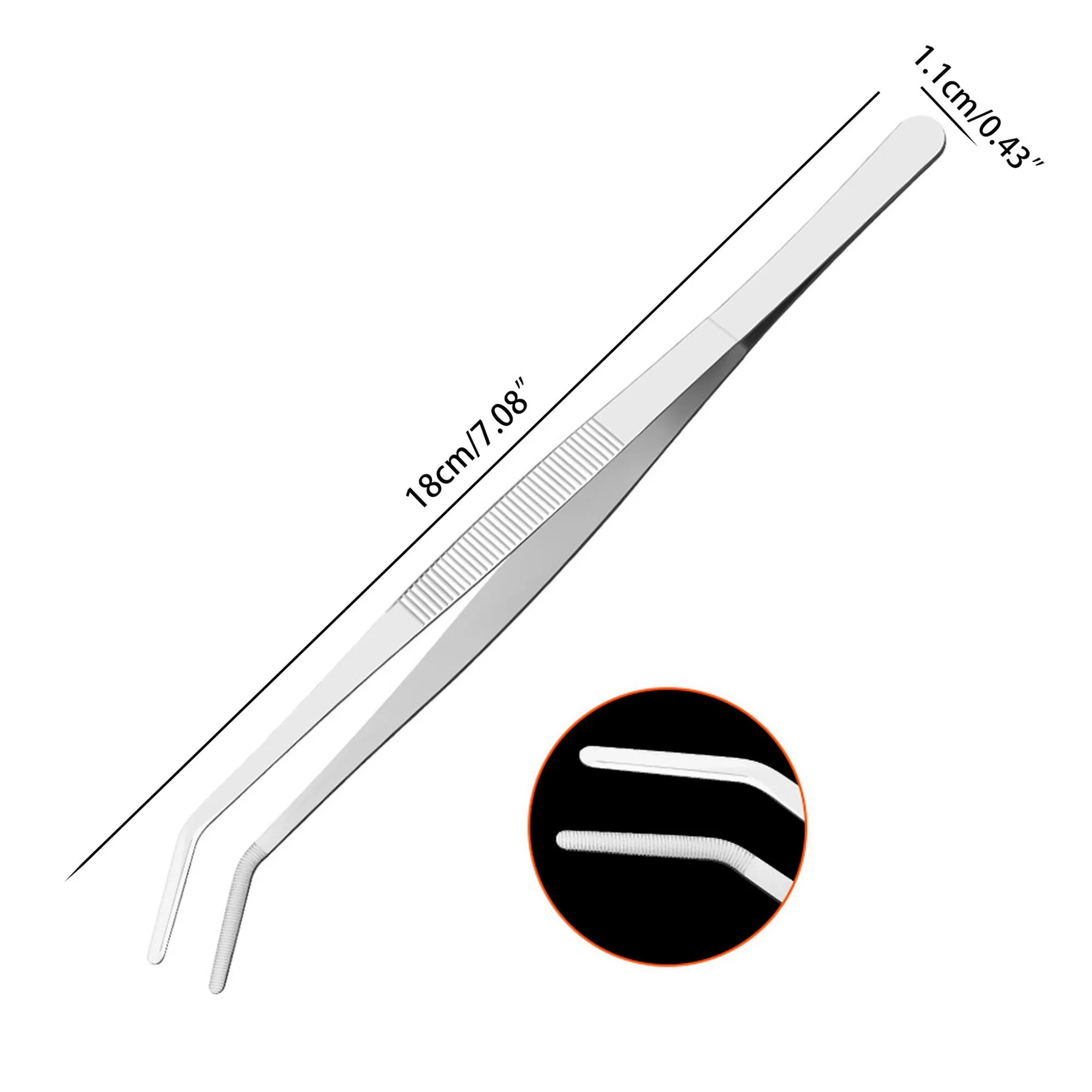 7.09 "Household Medical Forceps Tweezers 4