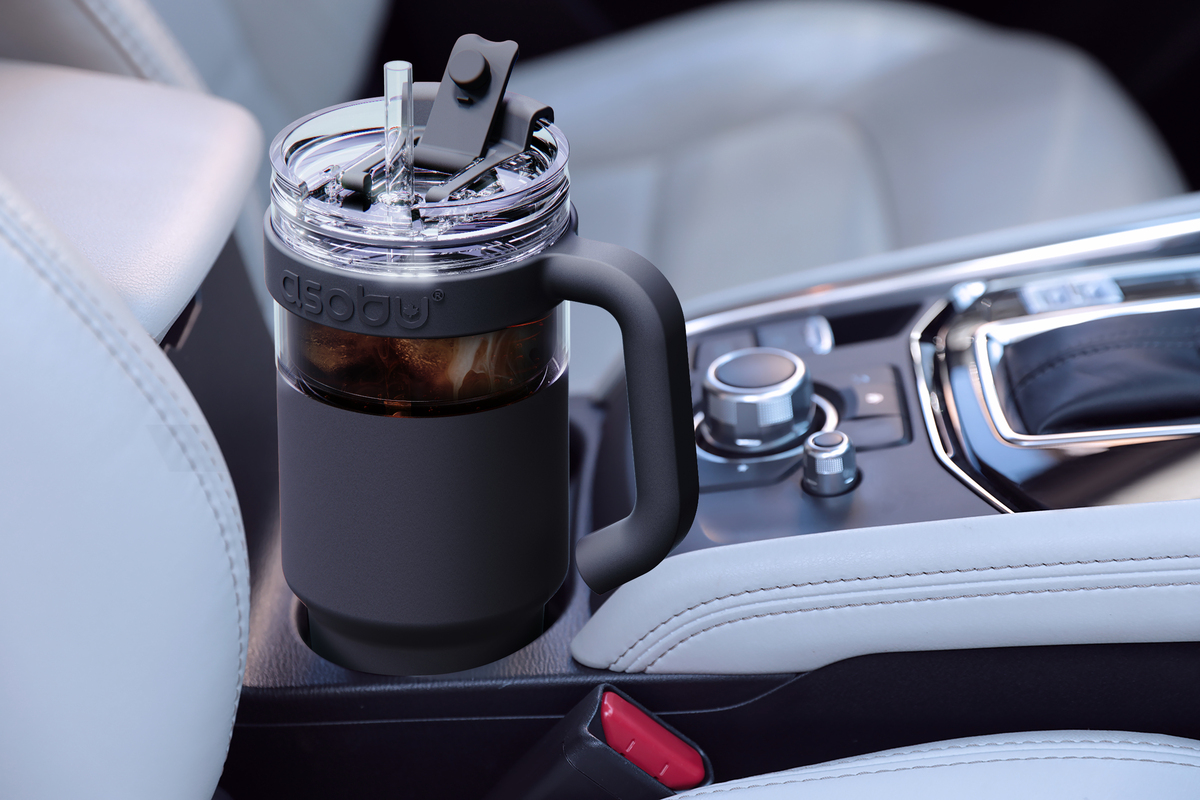 34 oz. Asobu Explorer - See-Through Mug w/ Detachable Base 3