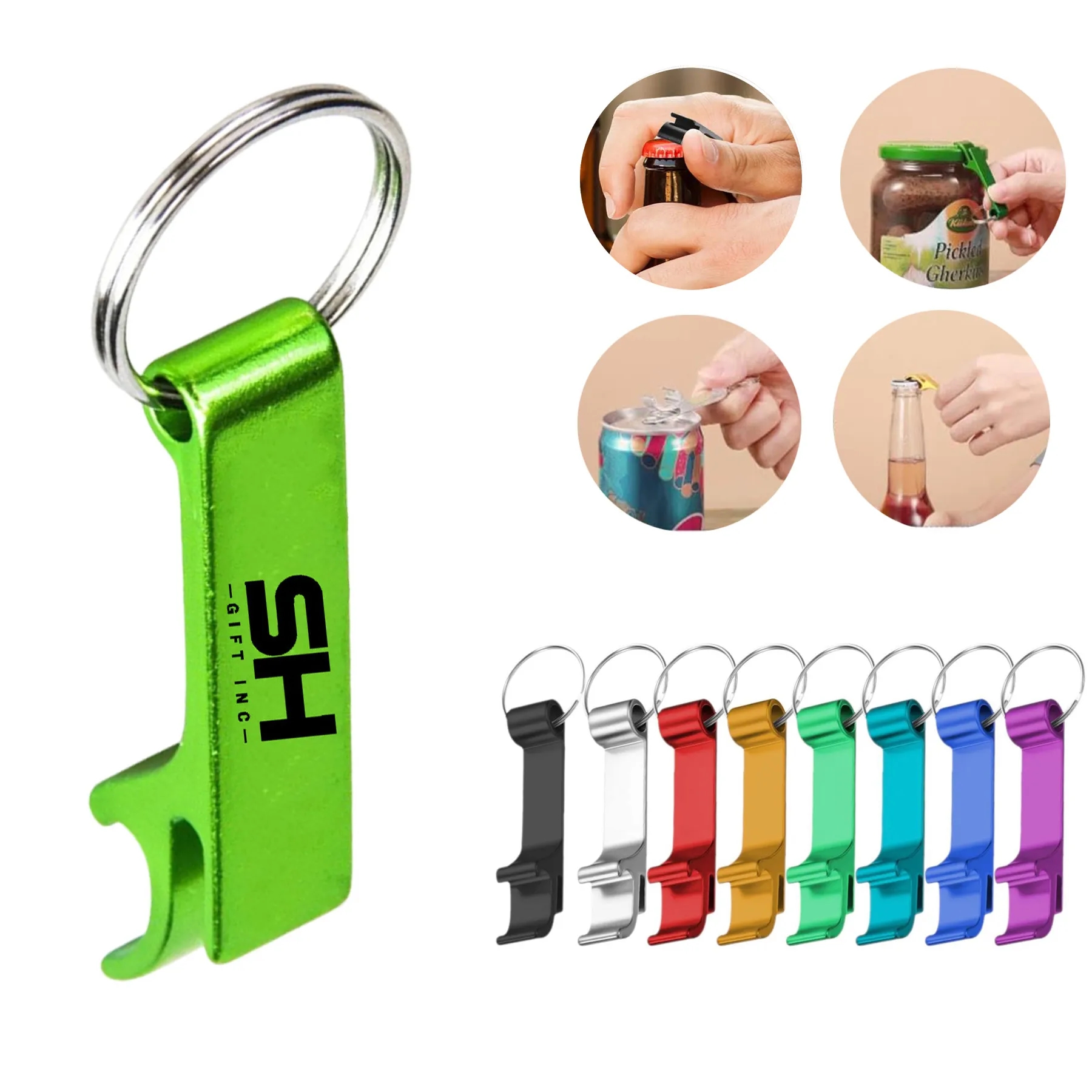 Stylish Aluminum Bottle Openers Lightweight Durable 1