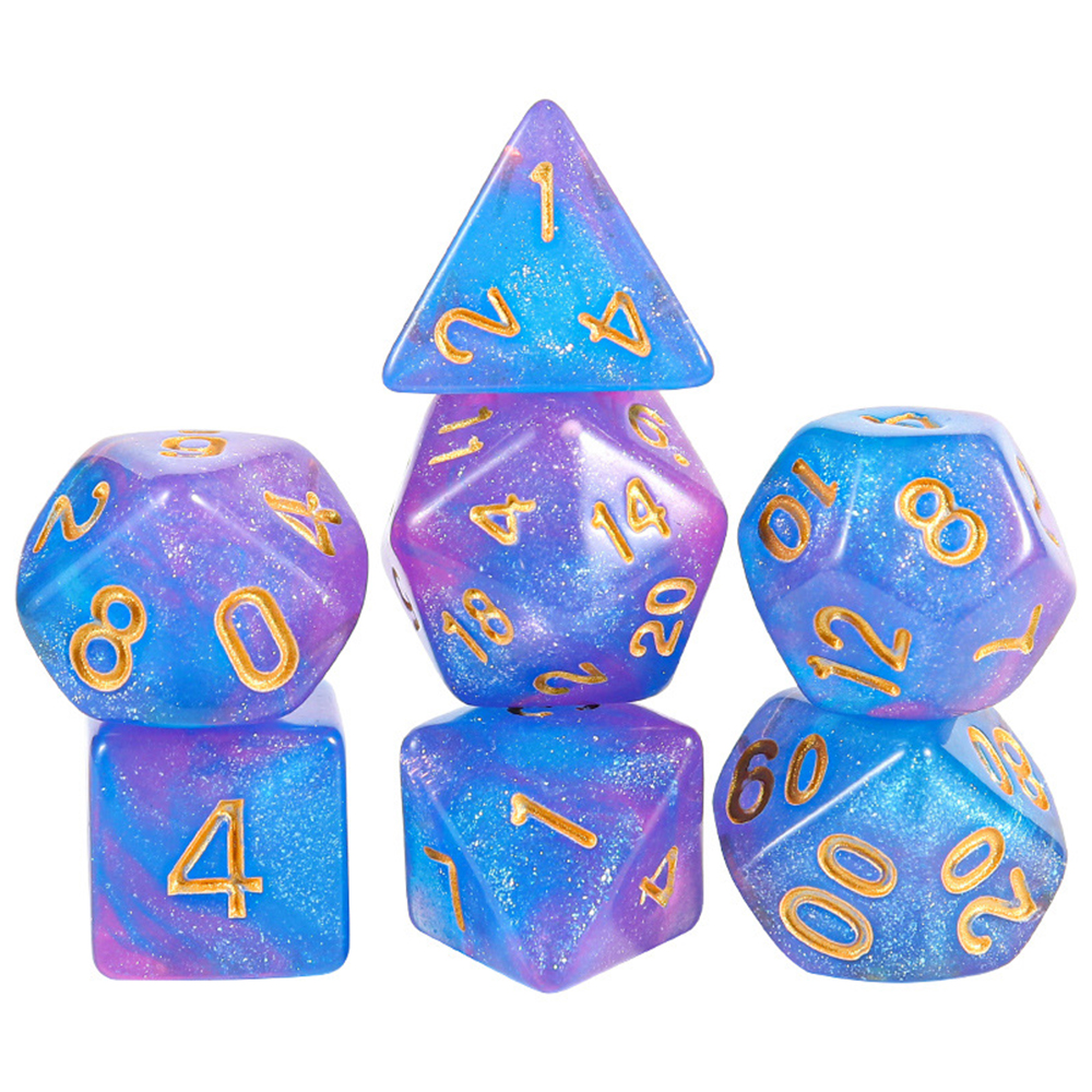 Polyhedral Dice Set with Pouch 2