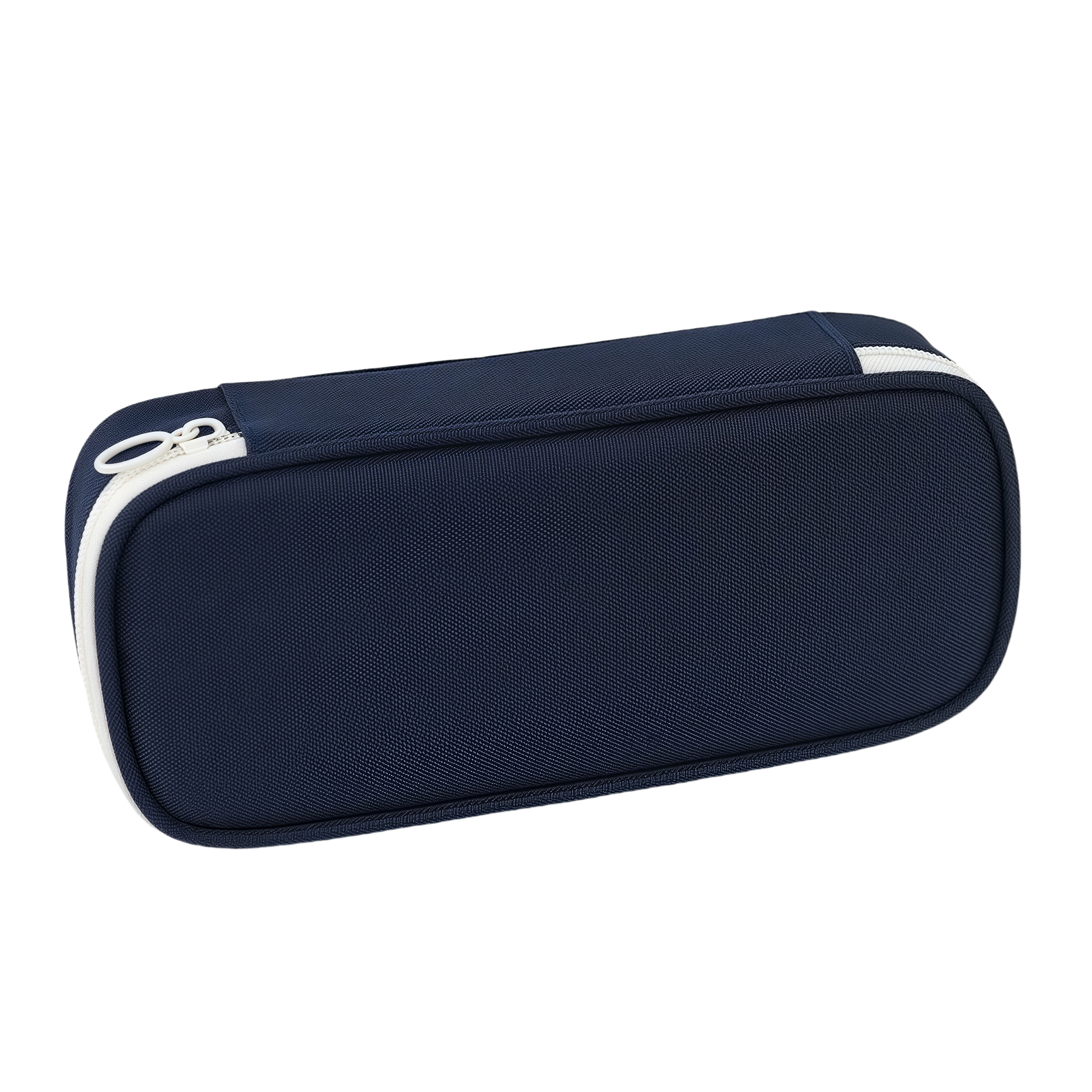 Minimalist Solid Color Oxford Fabric Pencil Case 6