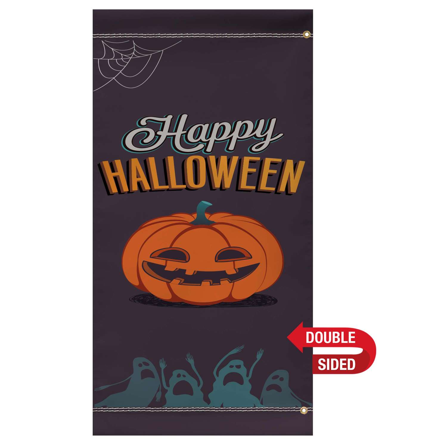 24" x 60" Vinyl Boulevard Banner Double-Sided