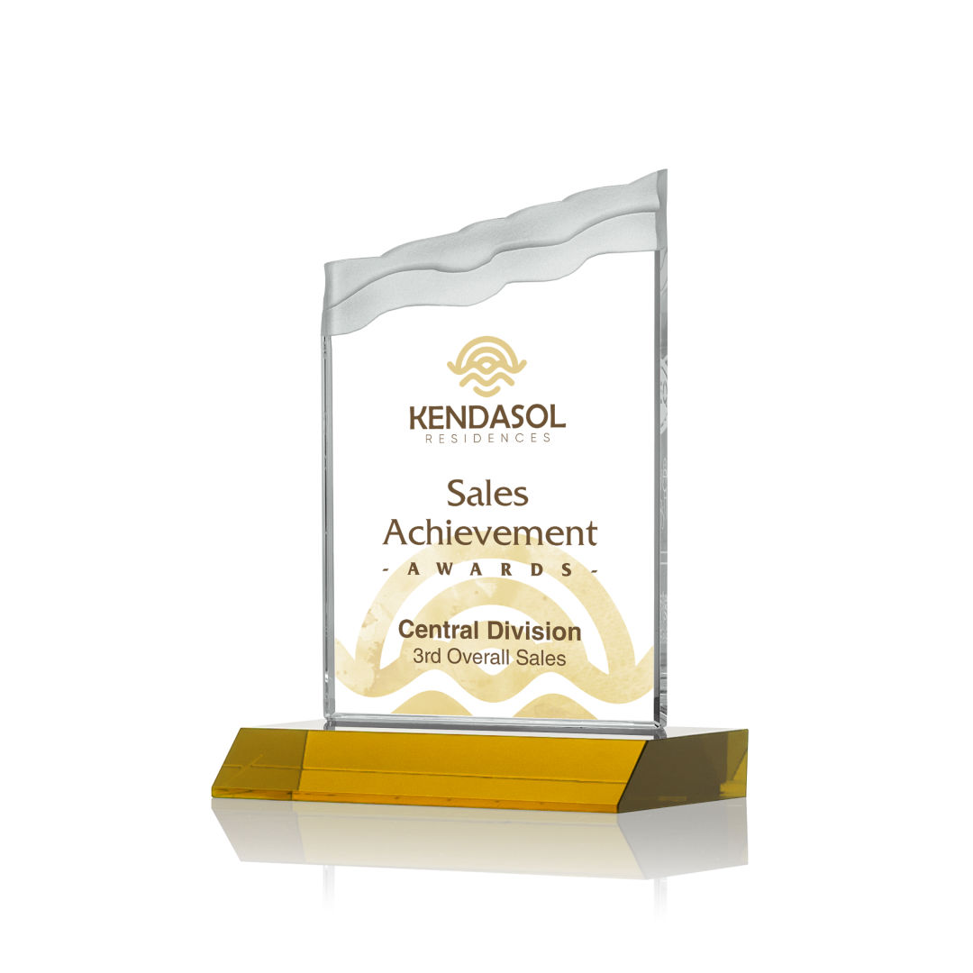 Oakwood VividPrint™ Award - Amber 10