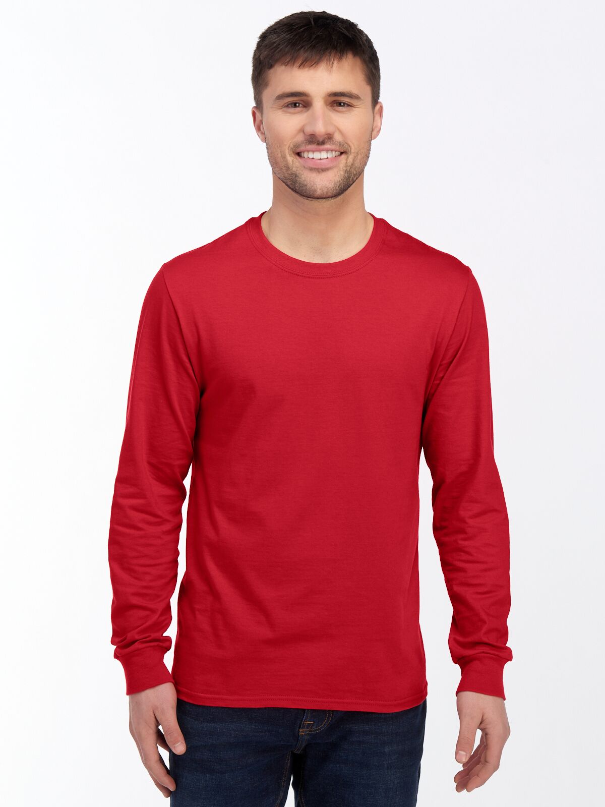 FRUIT OF THE LOOM ICONIC Ring-Spun Unisex Long-Sleeve T-Shirt 5