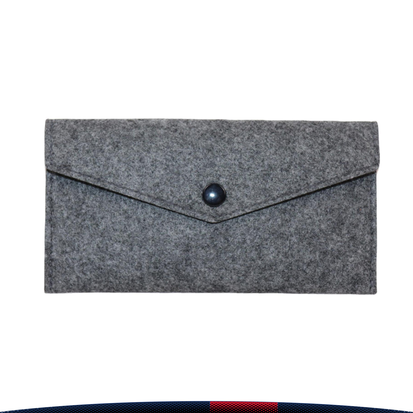Felyra Snap-Closure Felt Glasses Pouch 12