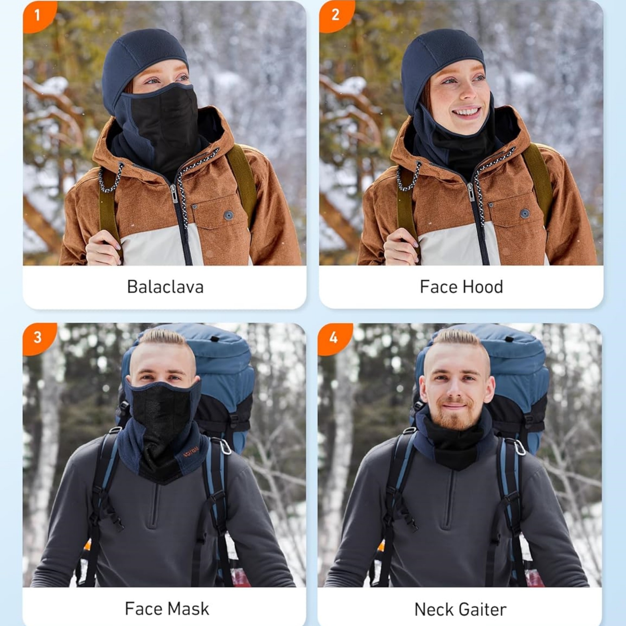 Fleece Lining Ski Mask 4