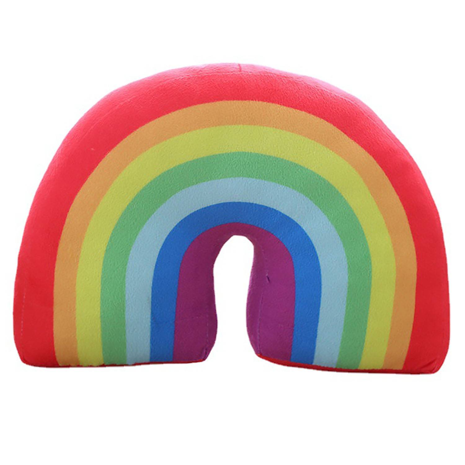 Rainbow Plush PP Cotton Pillow 4