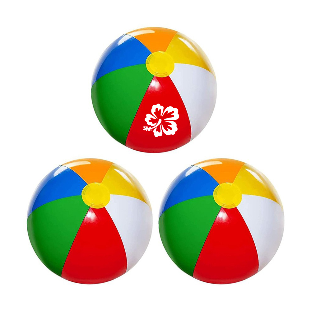 9" Classic Rainbow Beach Ball 1