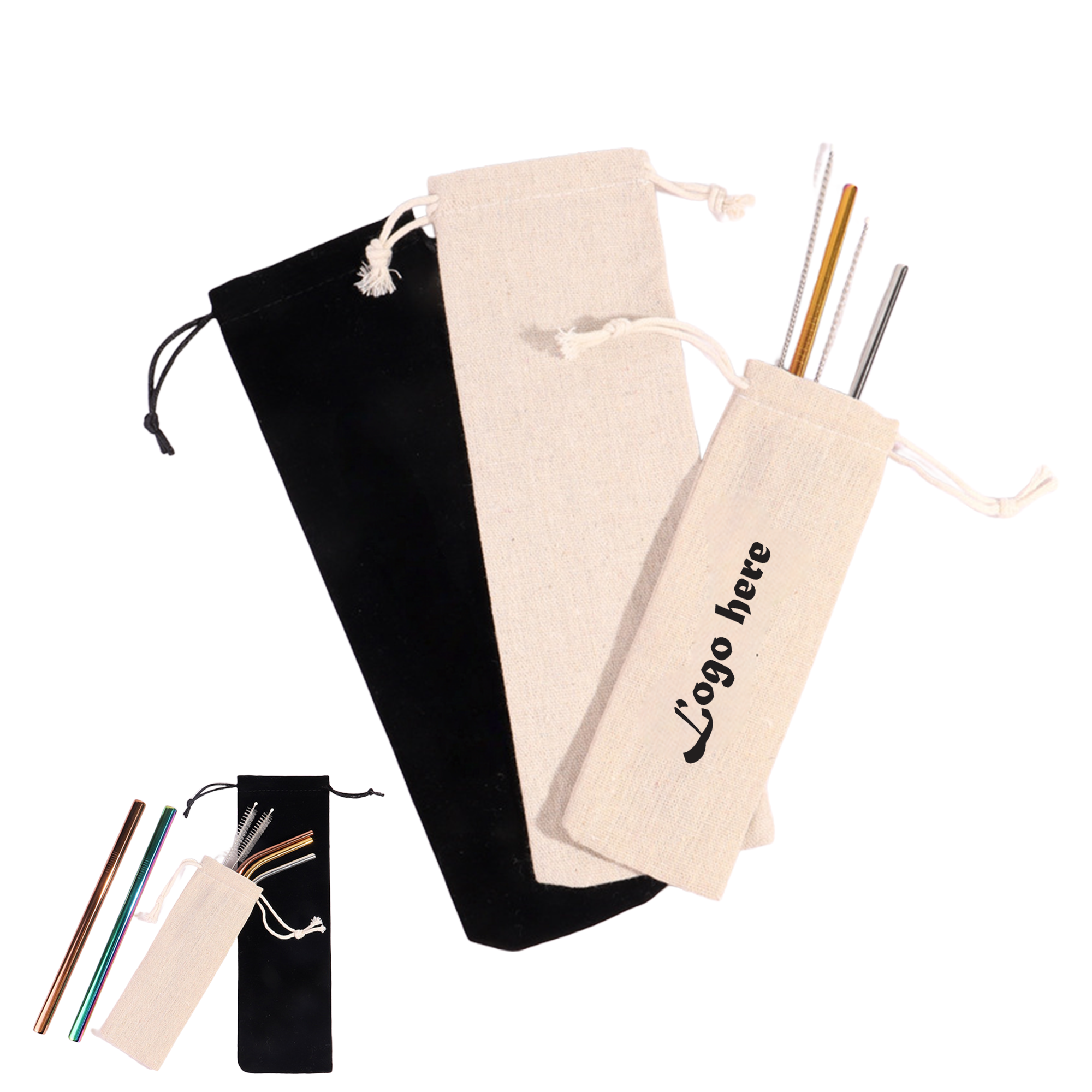 Cutlery Straw CStorage Bag 2