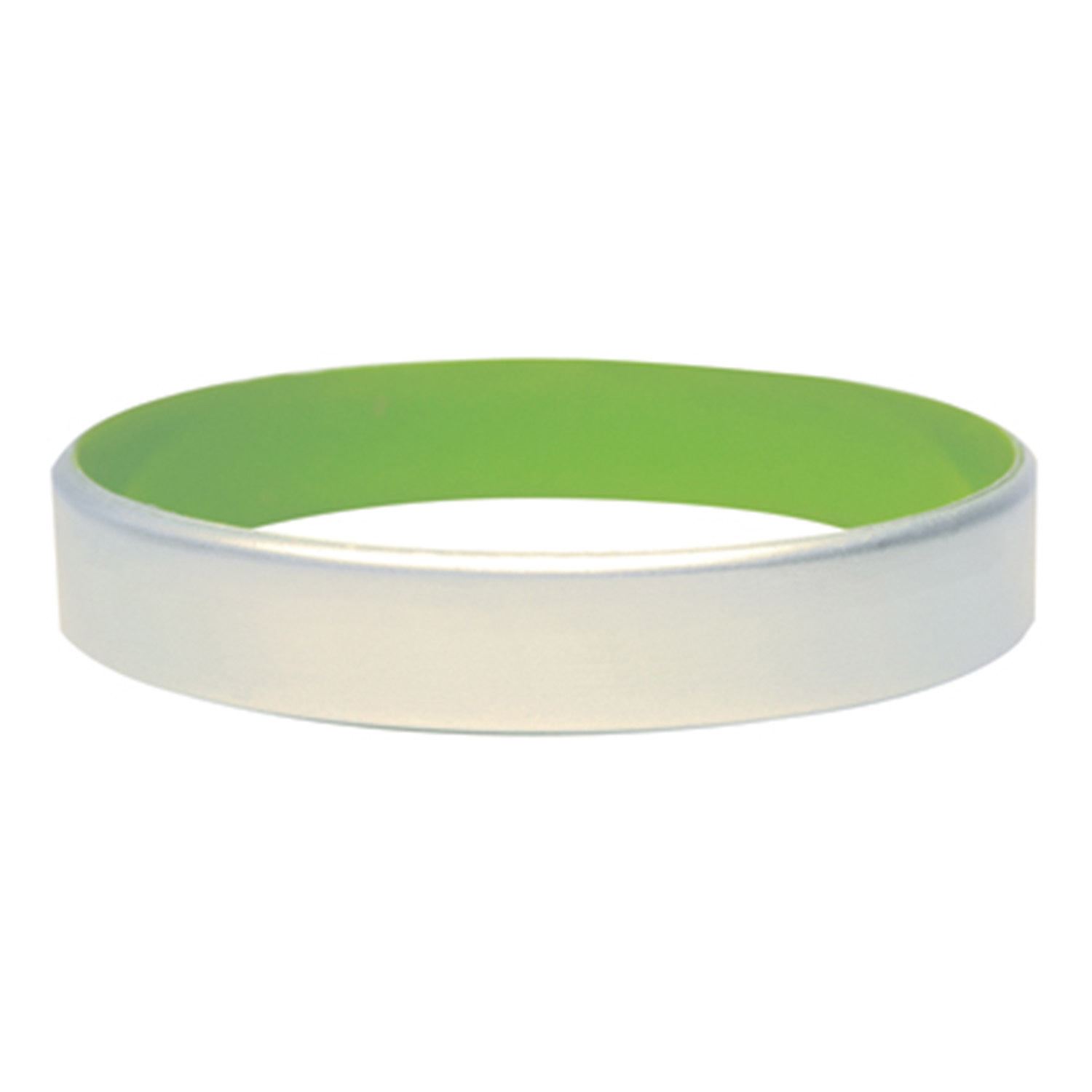 Silver Silicone Bracelets