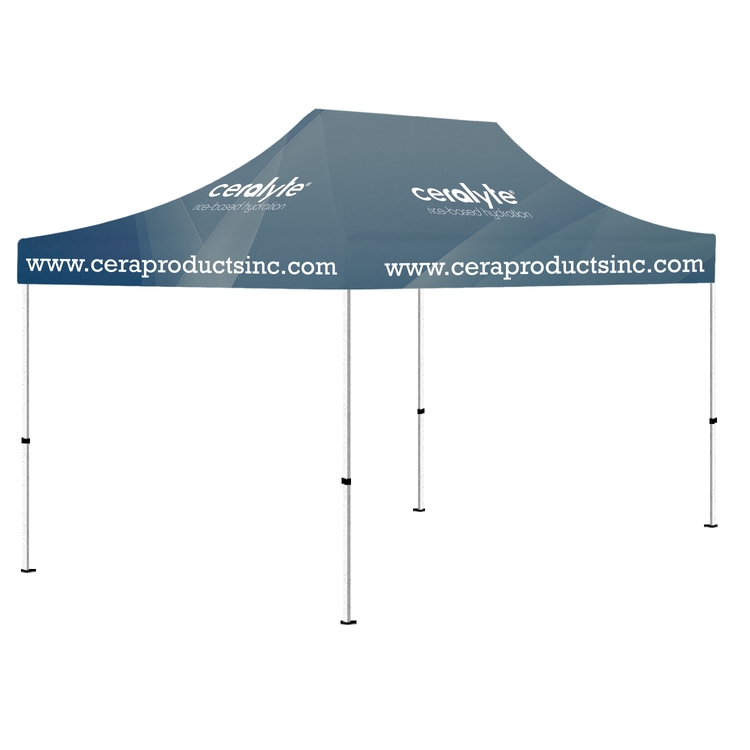 10' x 15' Pop Up Canopy Tent, Full-Color, Full Bleed Dye-Sublimation 1