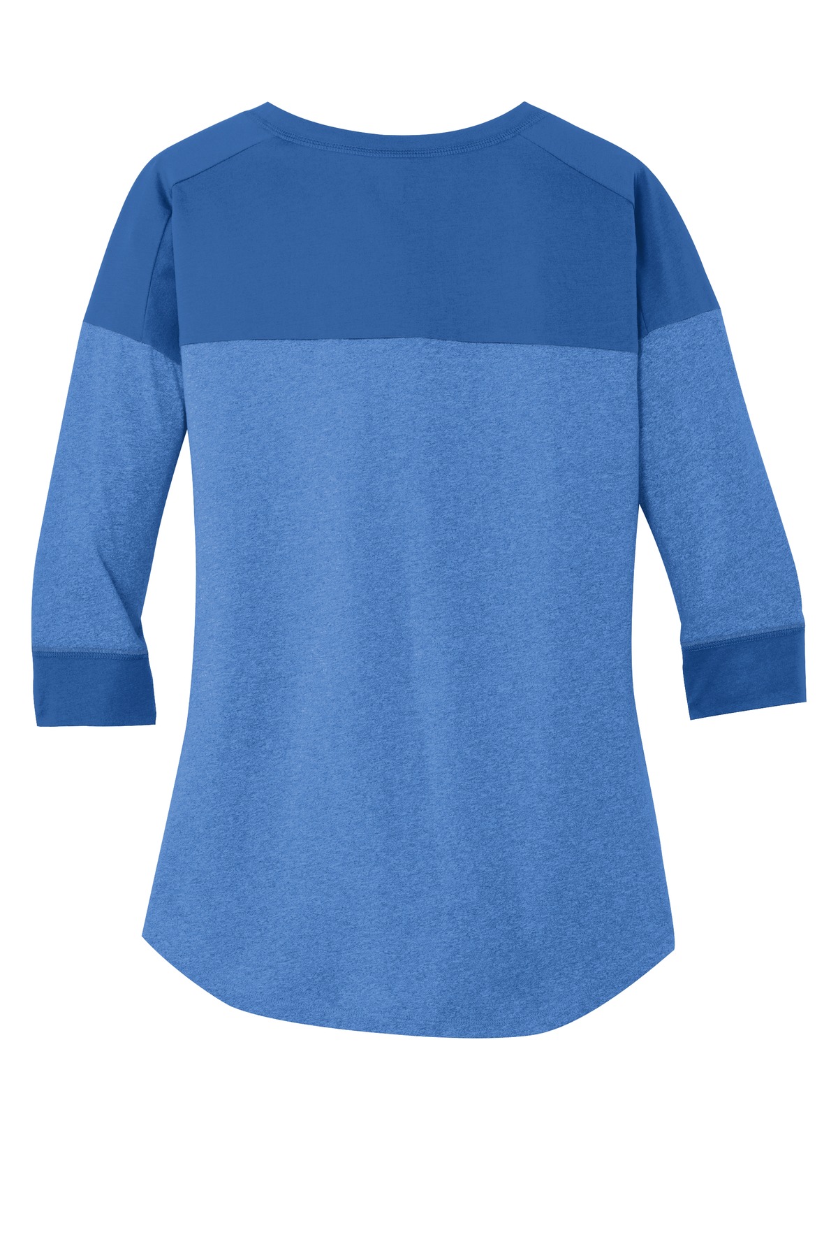 New Era Women's Heritage Blend 3/4-Sleeve Baseball Raglan Tee. LNEA104 55