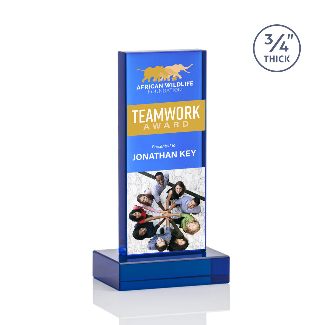 Hathaway VividPrint™ Award - Blue 11
