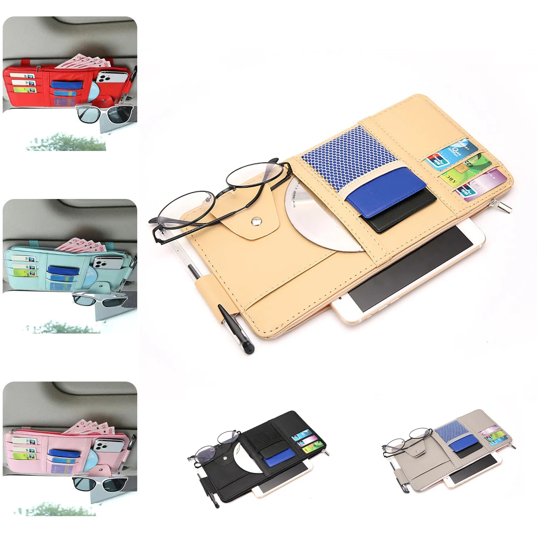 Accessories Car Truck Visor Storage Pouch Holder 13