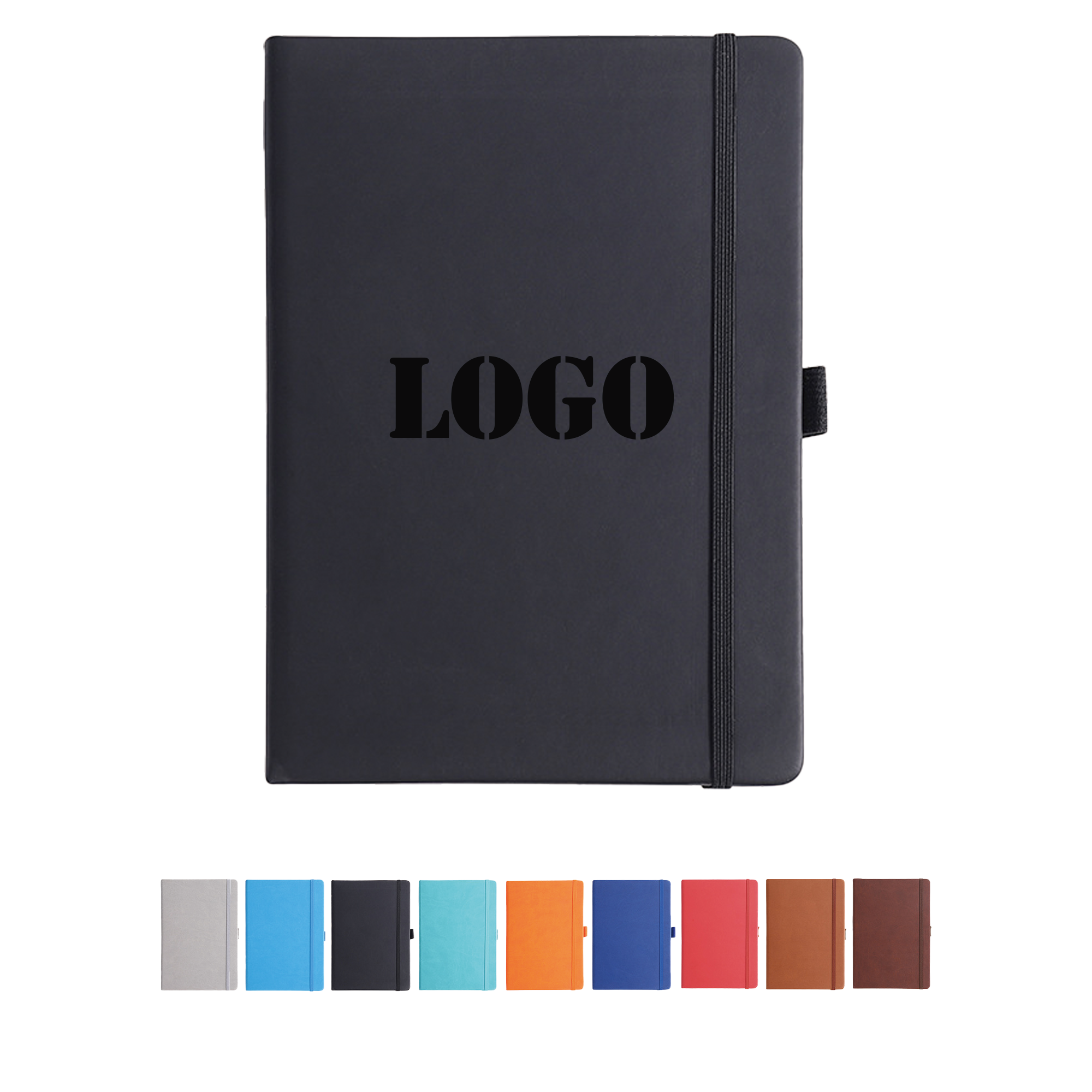 A5 Notepad With Elastic Band Strap 2
