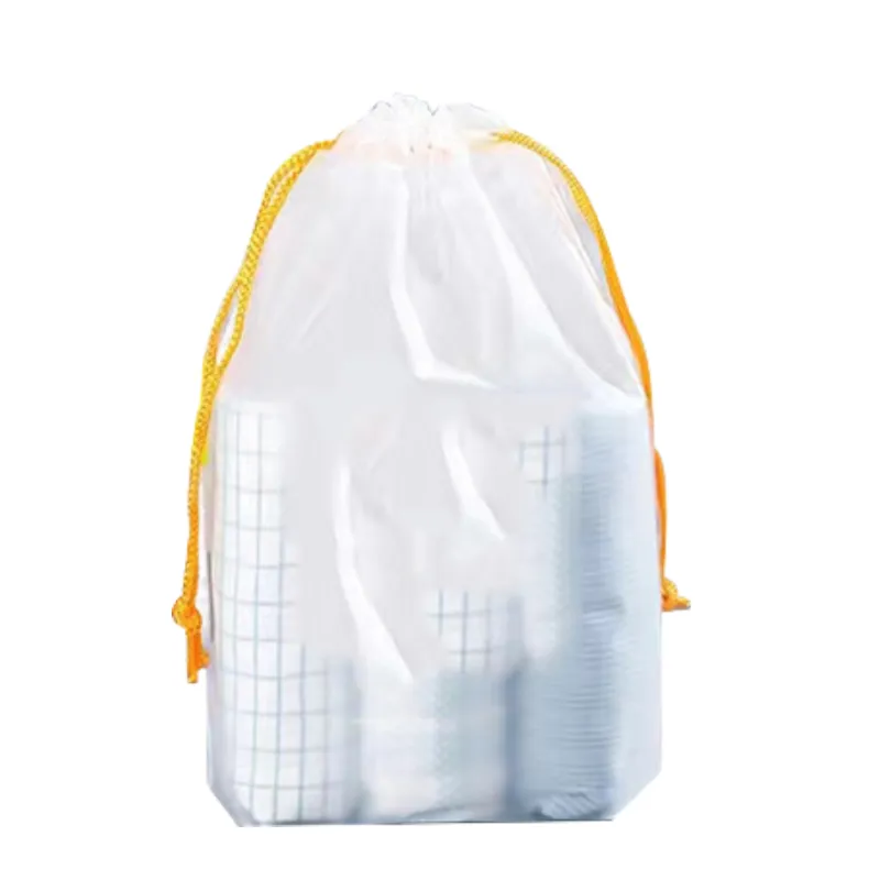 Reusable Frosted Drawstring Bag 7
