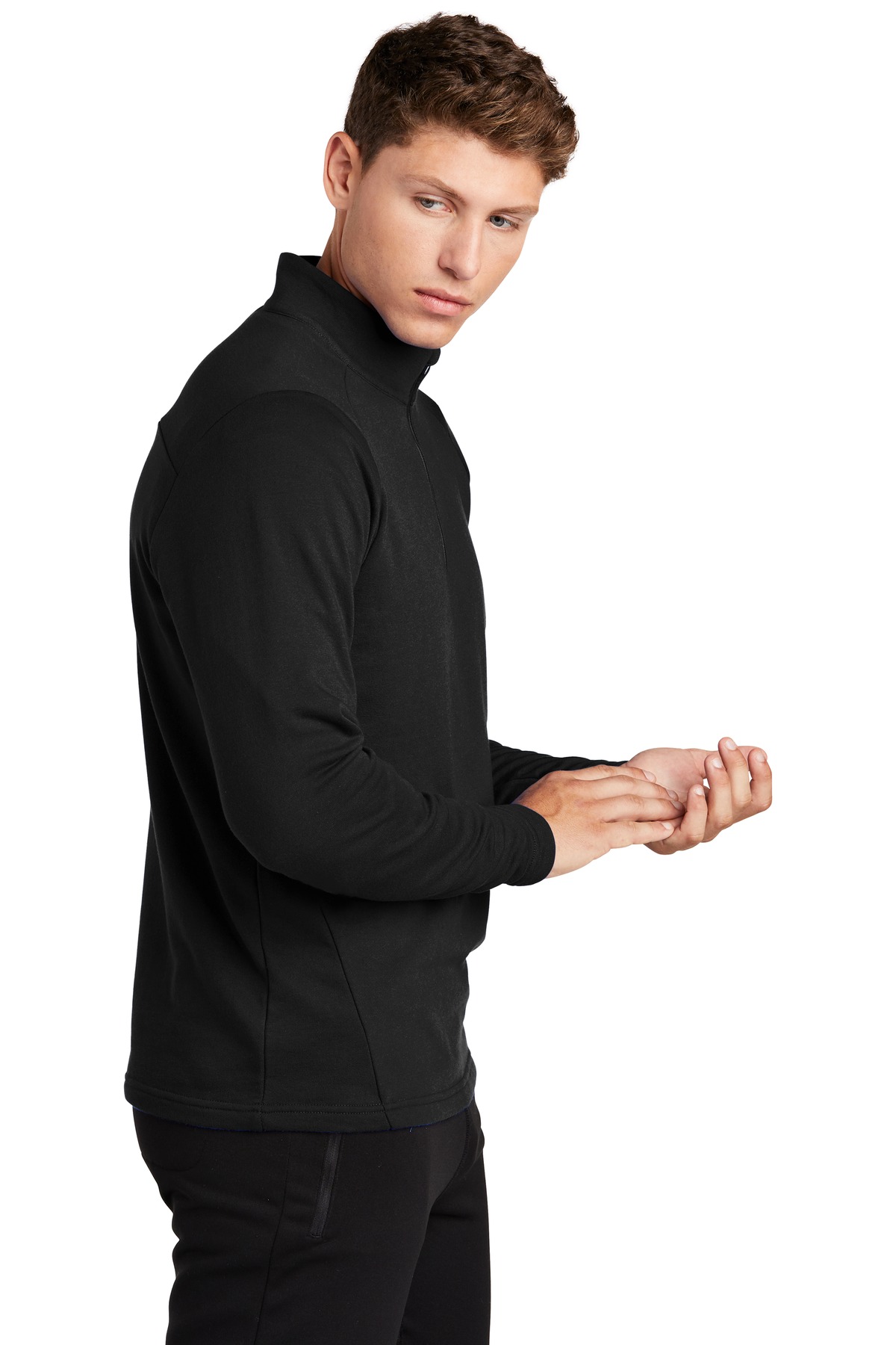 Lightweight French Terry 1/4-Zip Pullover