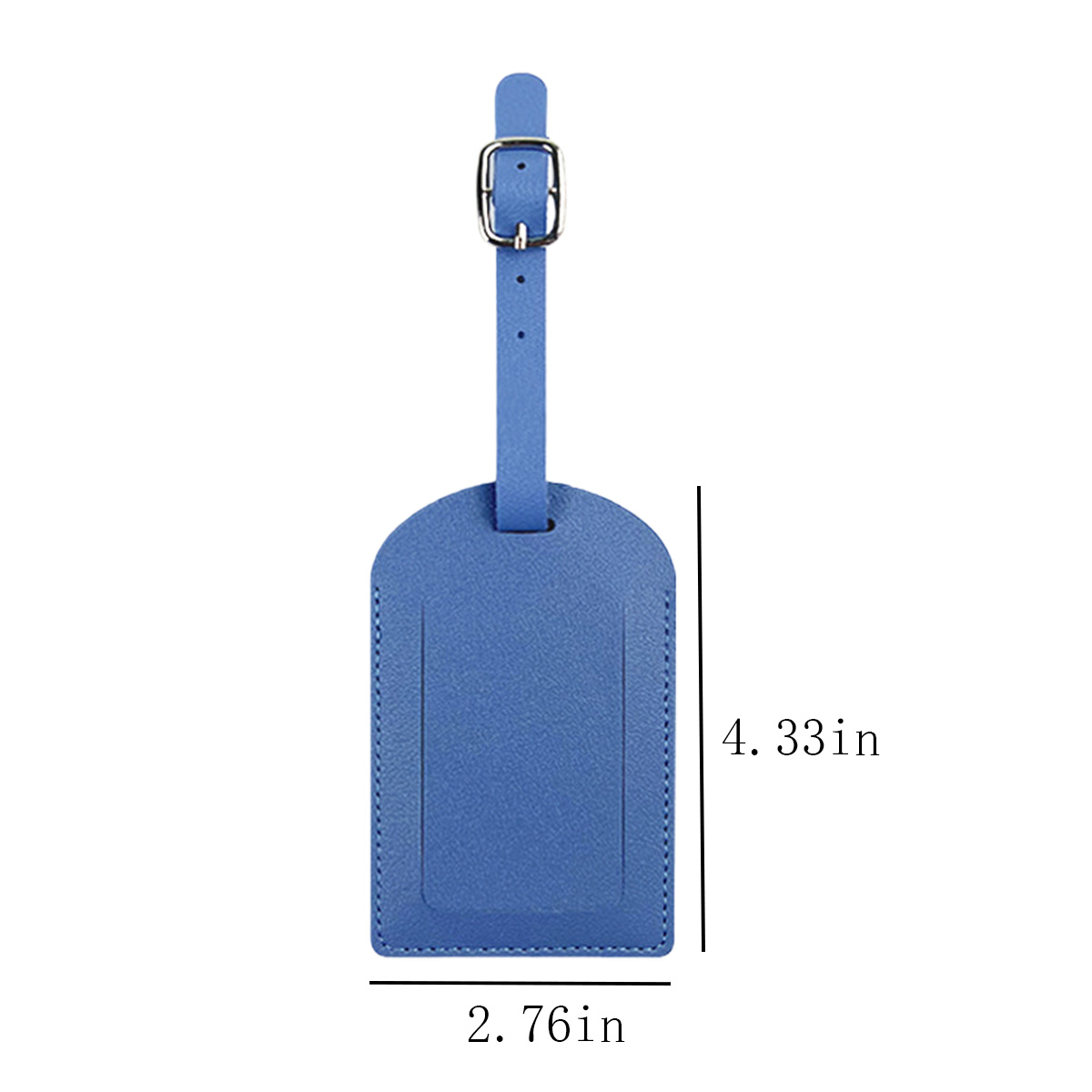 Minimalist Luggage Tag with Lanyard 4