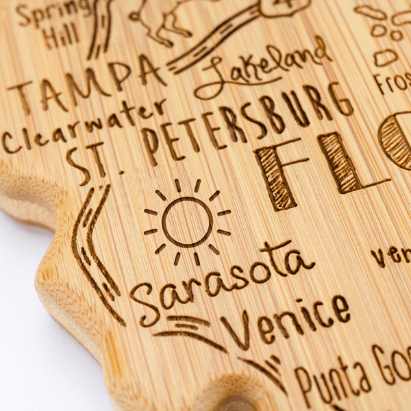 U.S. Destination Bamboo Cutting and Serving Boards 609