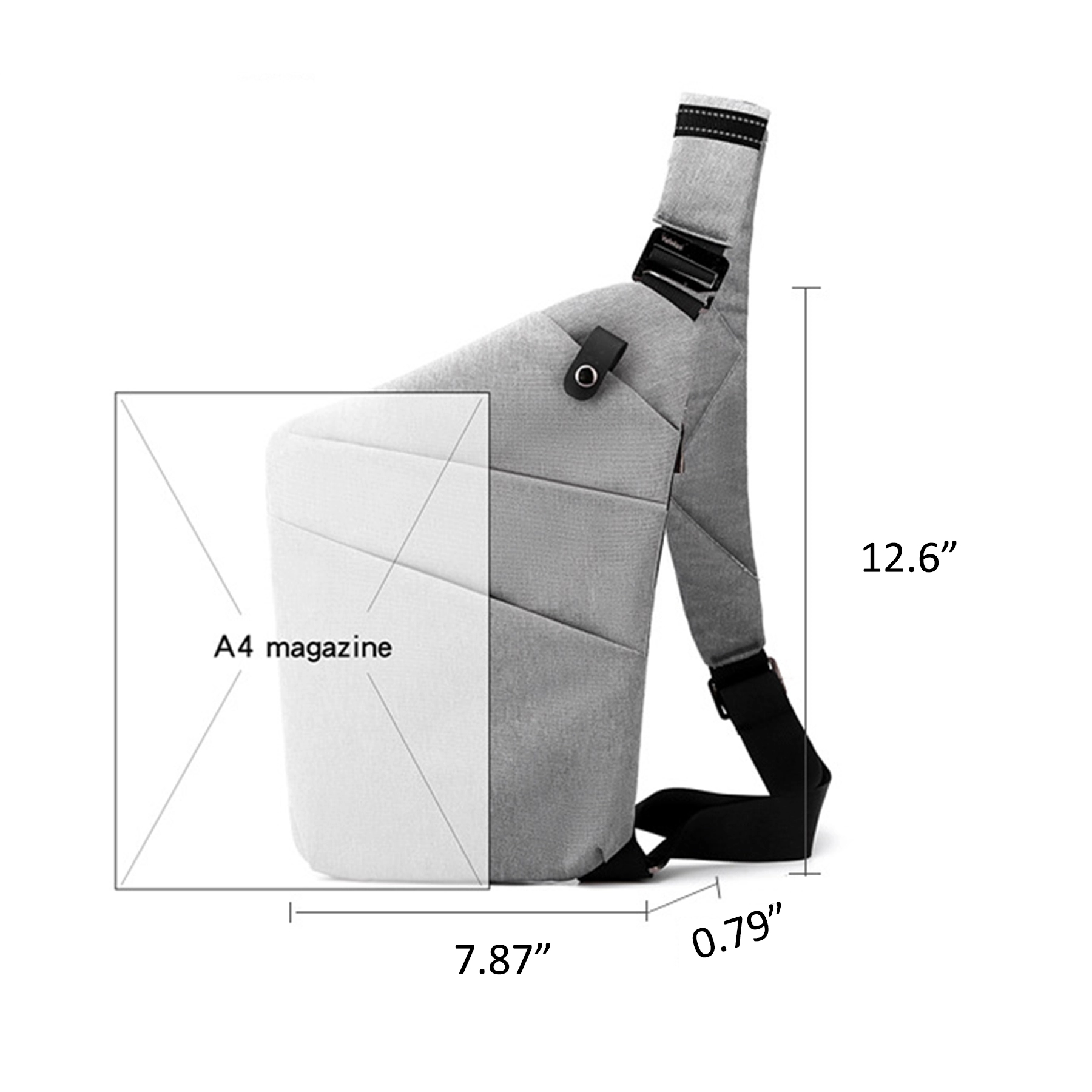 Anti-Theft Waterproof Small Sling Bag 5