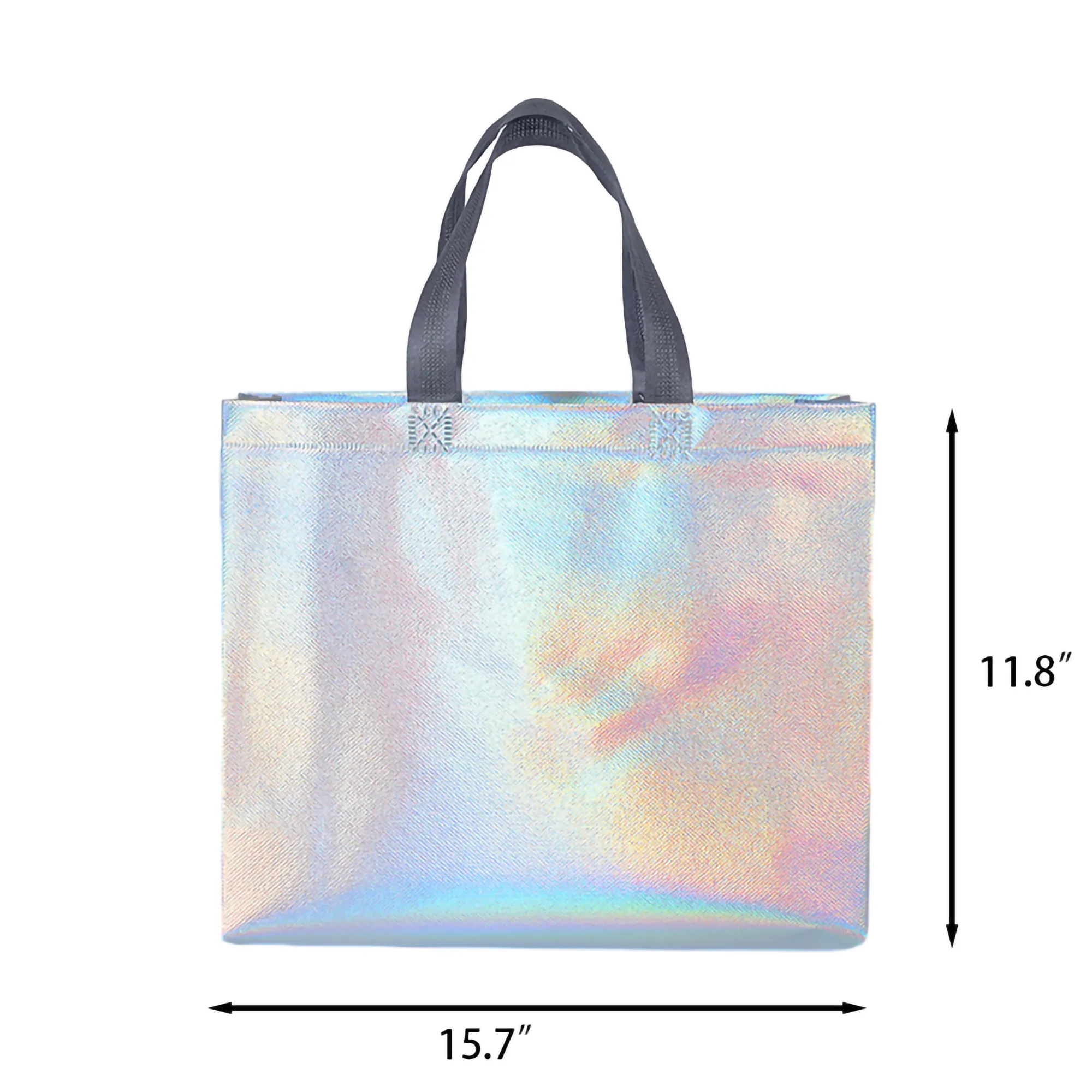 Non-woven Laser Glitter Stylish Present Shopping Bag 2