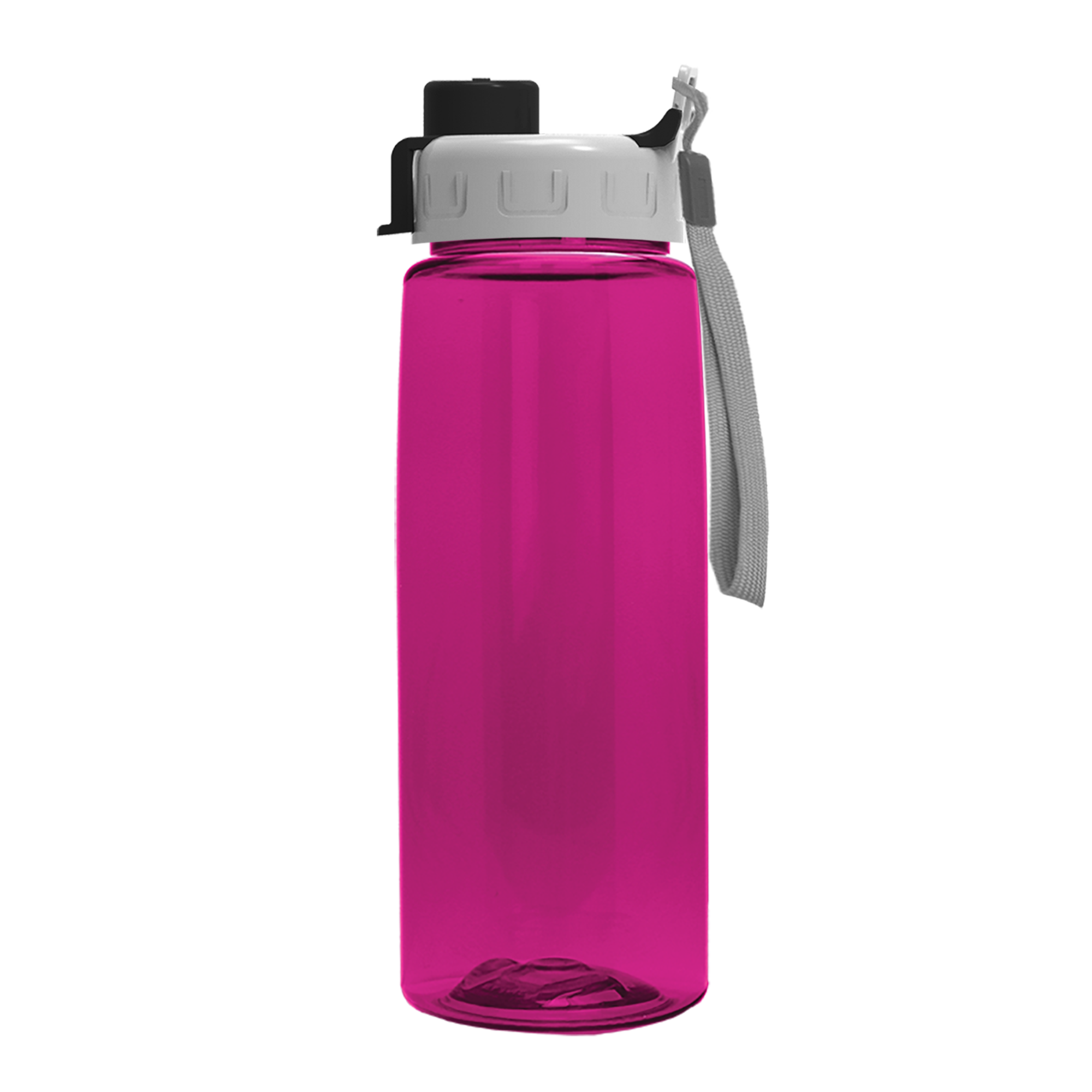 The Flair - 26 oz. Transparent Tritan Bottle with Quick Snap 11