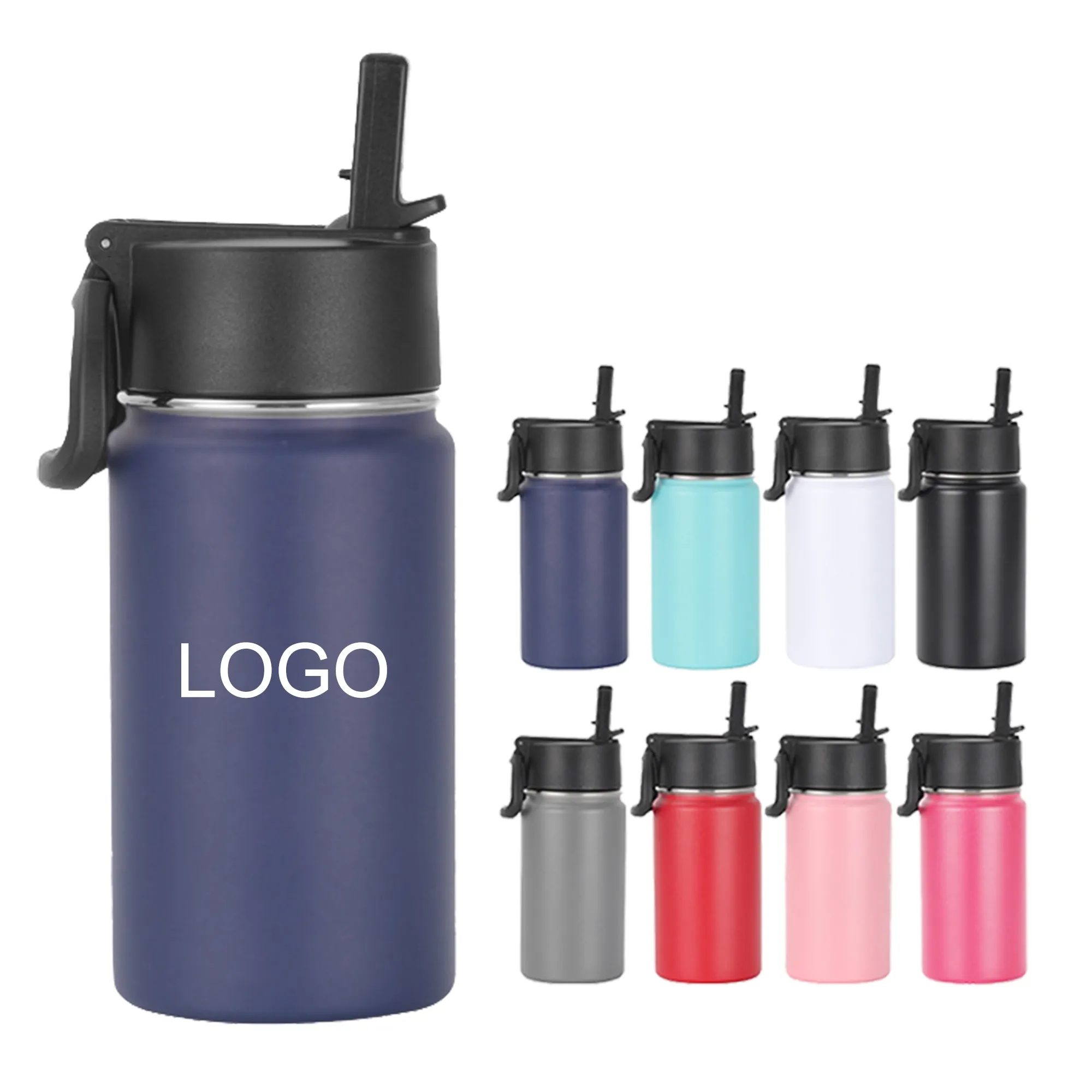 12oz 304 Stainless Steel Sports Water Bottle 2