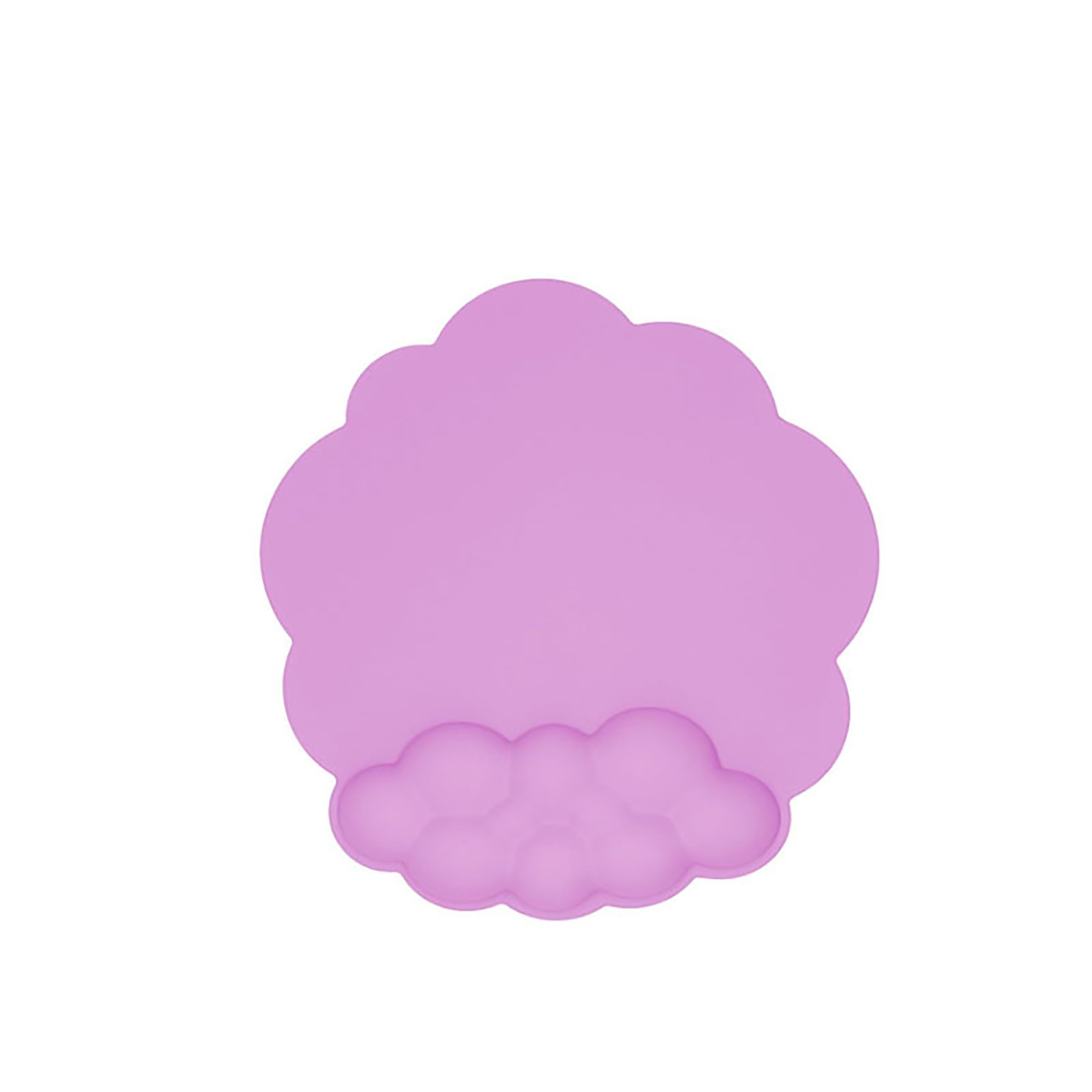 Mouse Mat With Wrist Support Cloud Shape 2
