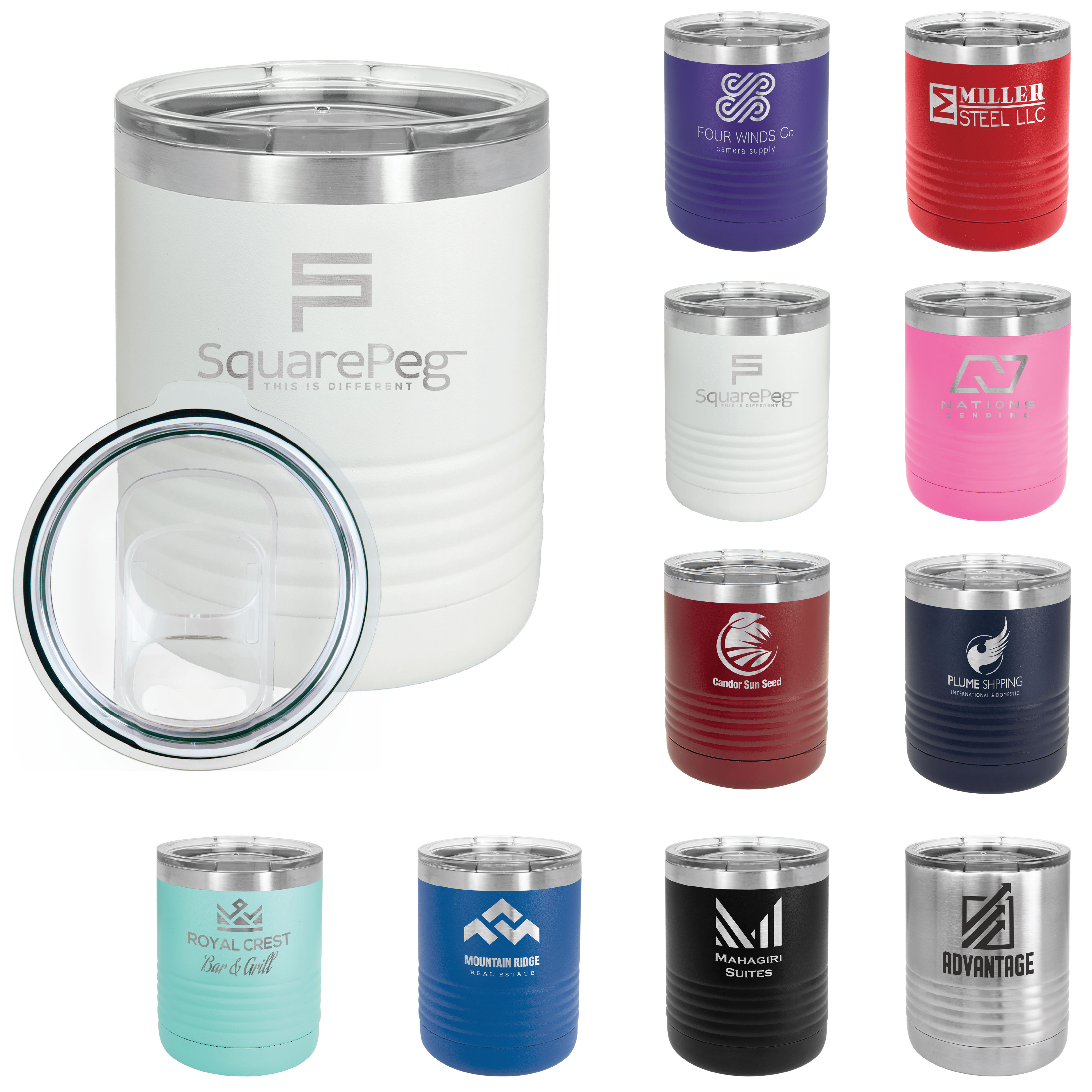 Polar Camel 10oz Stainless Steel Tumbler 10