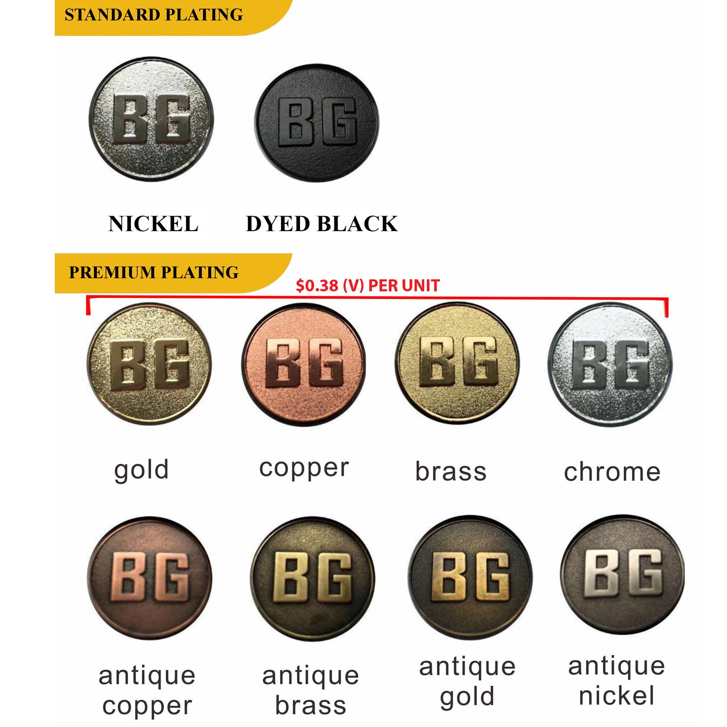 1.25" Custom Lapel Pins - Offset Full Color 3
